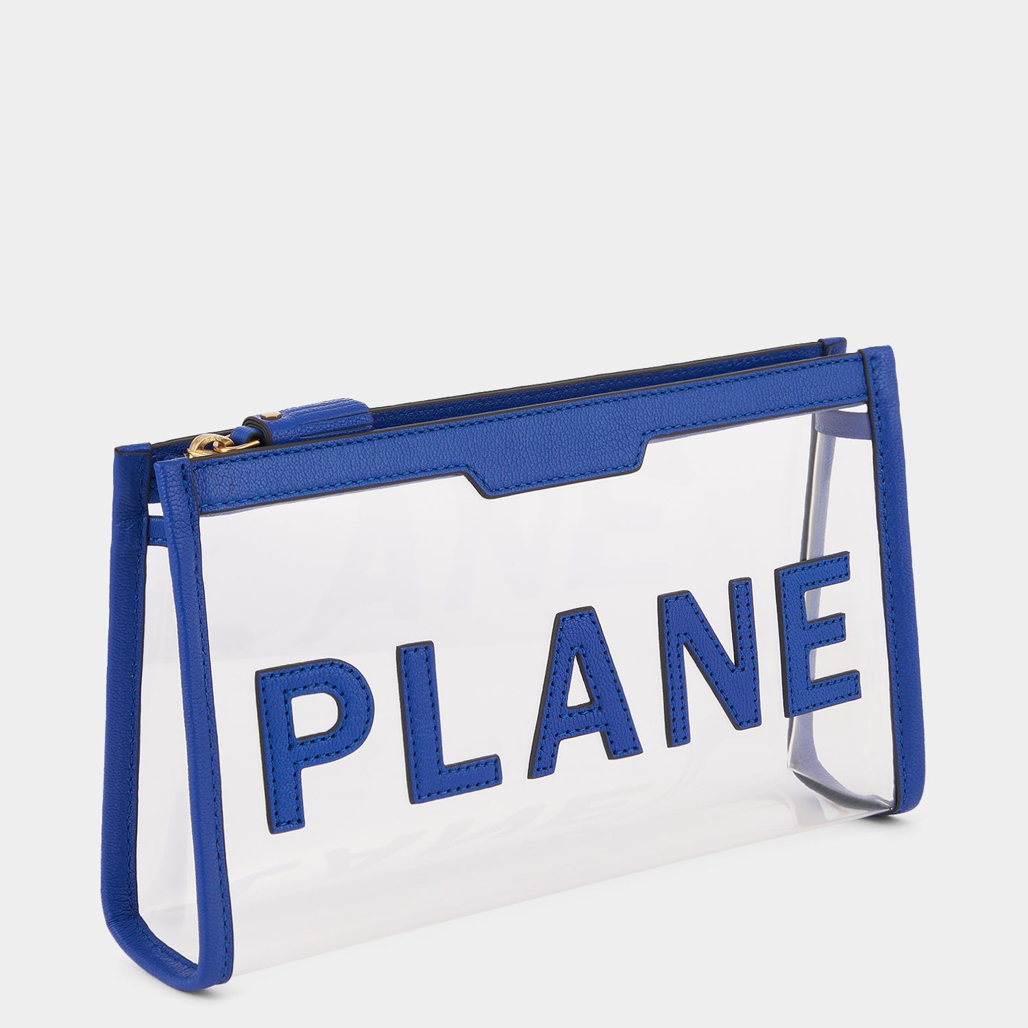 Plane Pouch -

                  
                    Capra in Electric Blue -
                  

                  Anya Hindmarch UK
