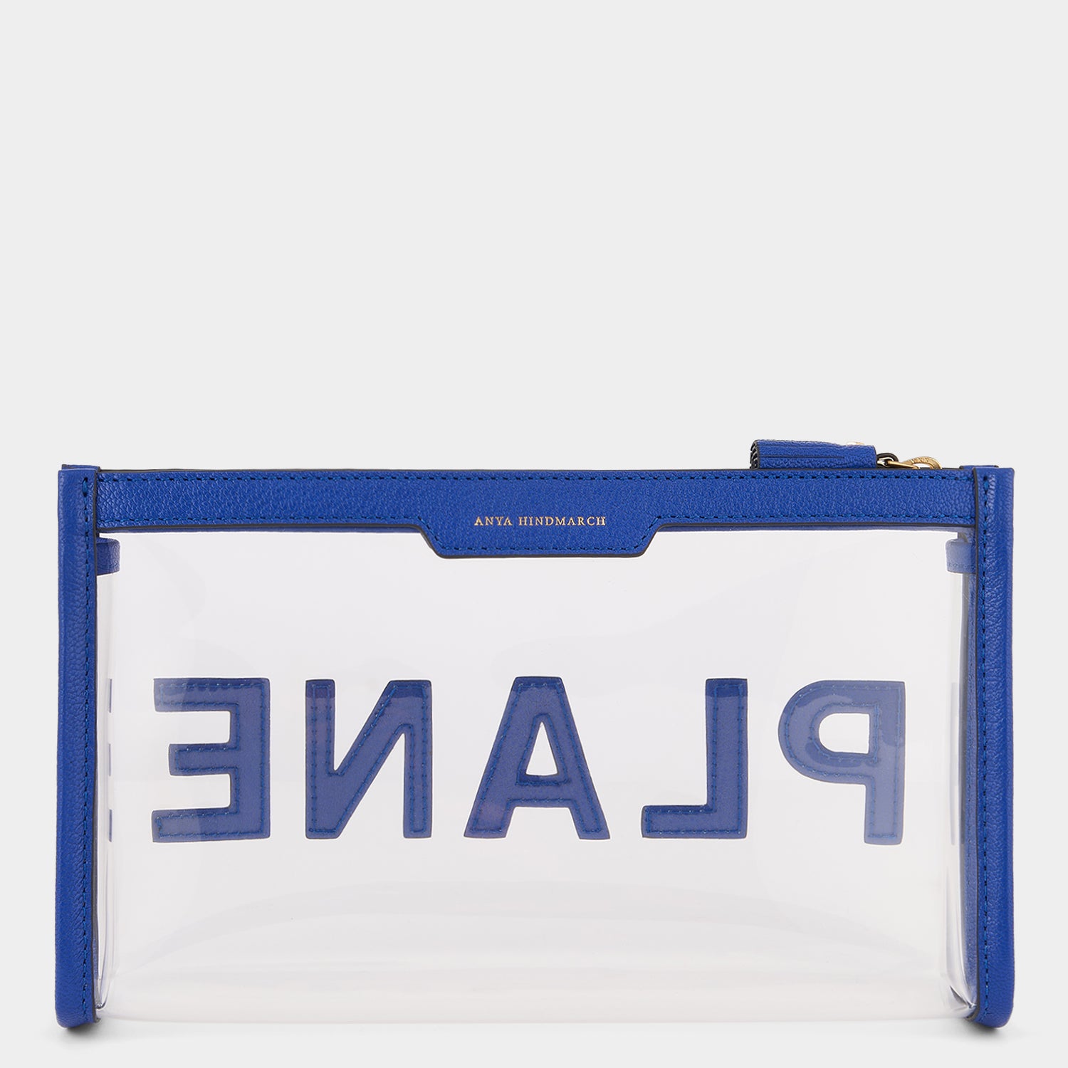 Plane Pouch -

                  
                    Capra in Electric Blue -
                  

                  Anya Hindmarch UK
