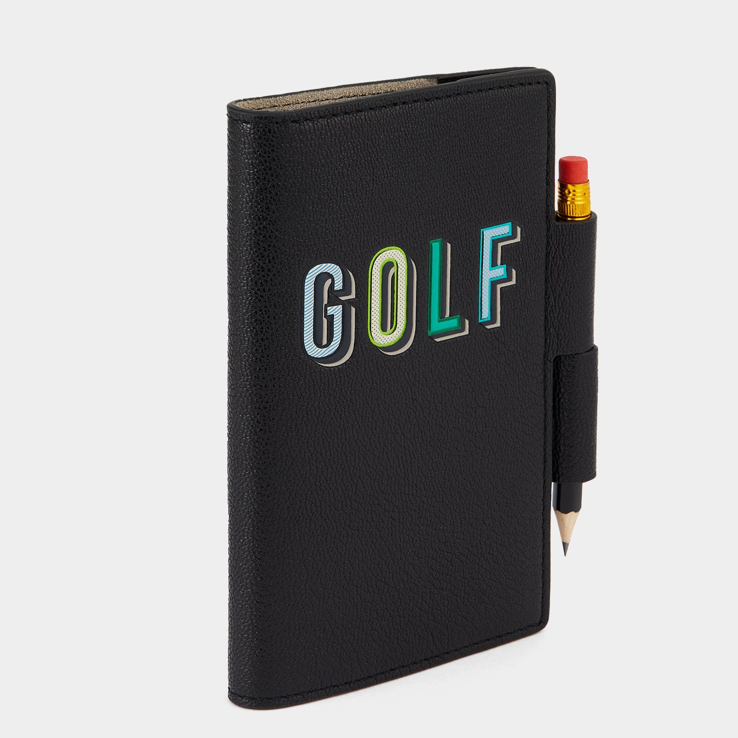 Golf Score Card -

                  
                    Capra Leather in Black -
                  

                  Anya Hindmarch UK
