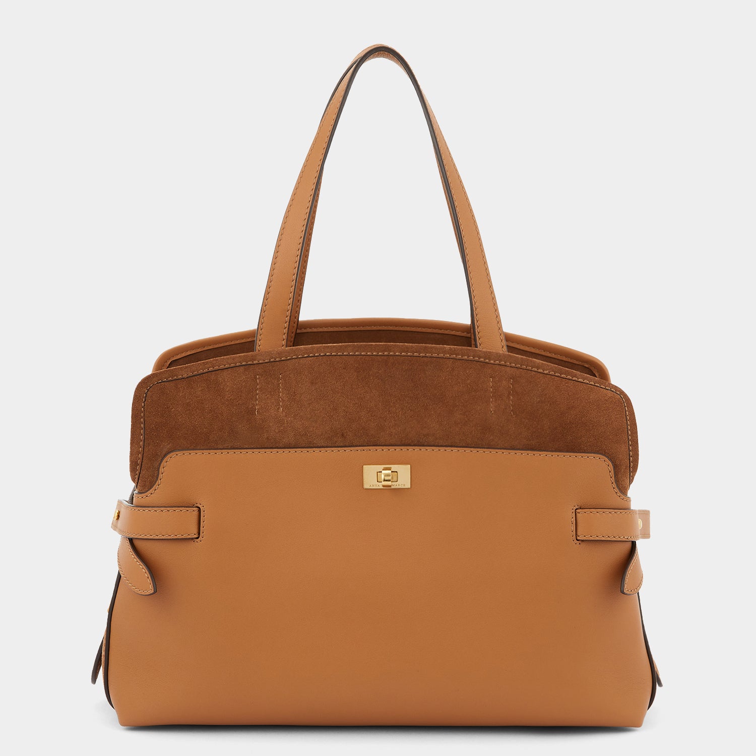 Wilson Shoulder Bag -

                  
                    Suede in Pecan -
                  

                  Anya Hindmarch UK
