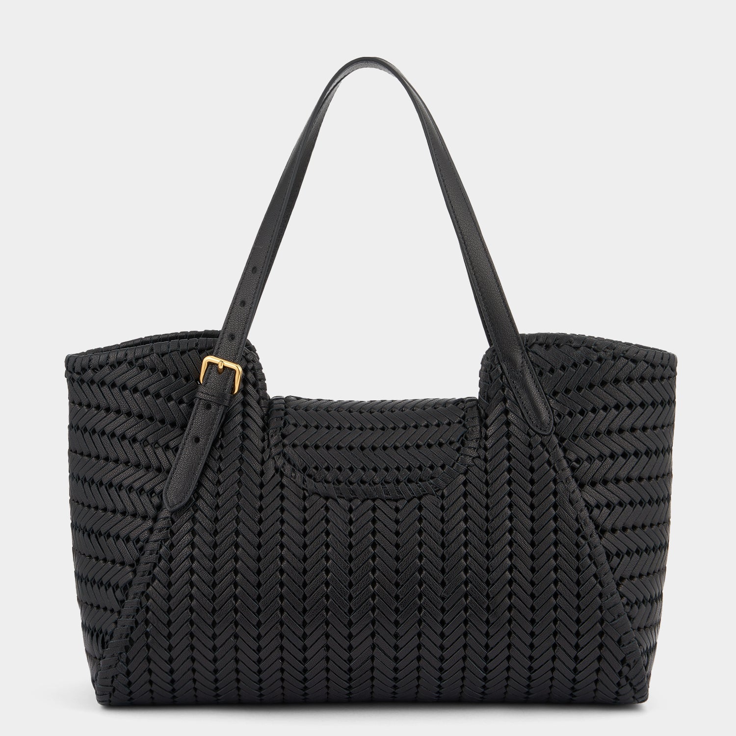 Neeson Tassel Tote -

                  
                    Capra Leather in Black -
                  

                  Anya Hindmarch UK
