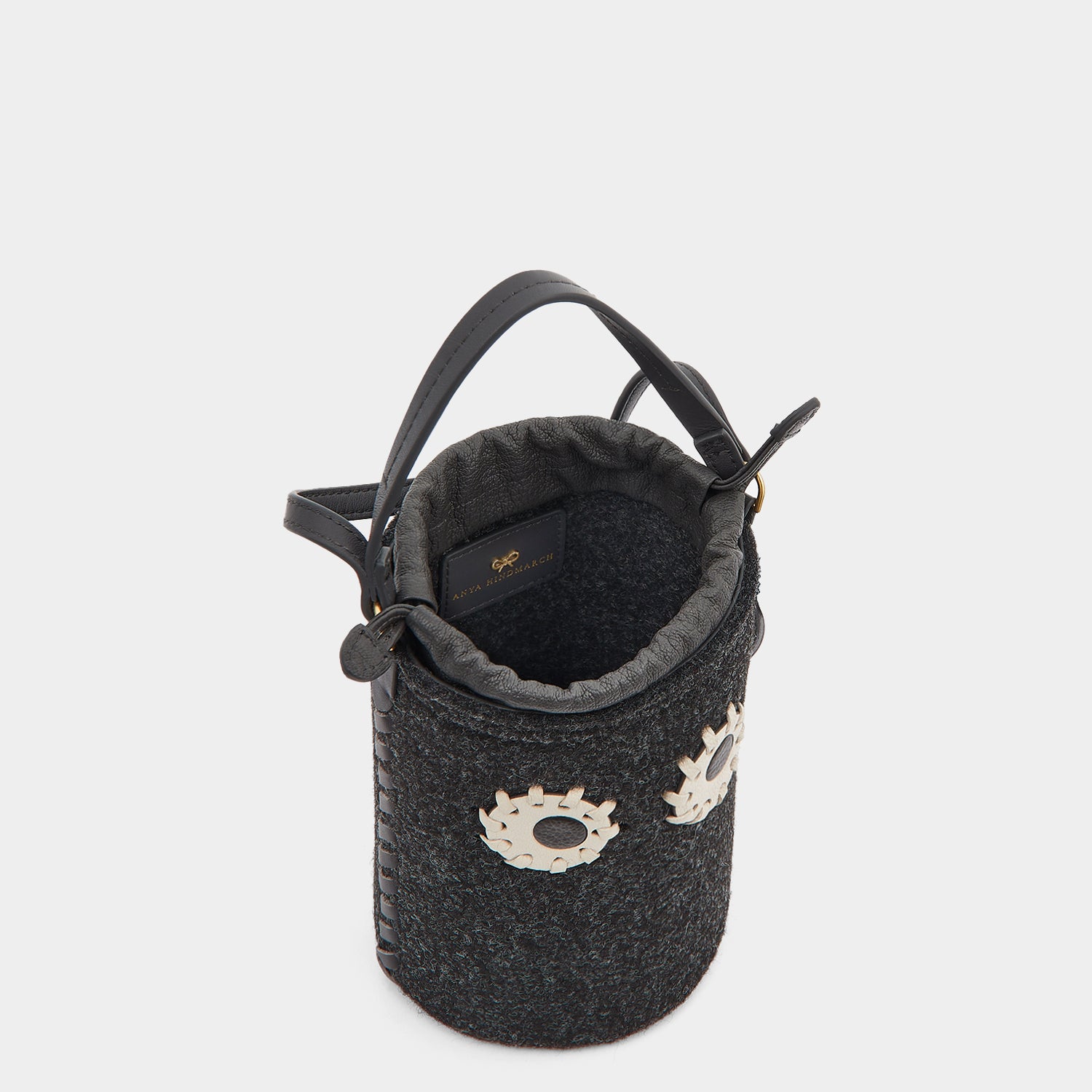 Mini Eyes Cross-body -

                  
                    Felt in Charcoal -
                  

                  Anya Hindmarch UK
