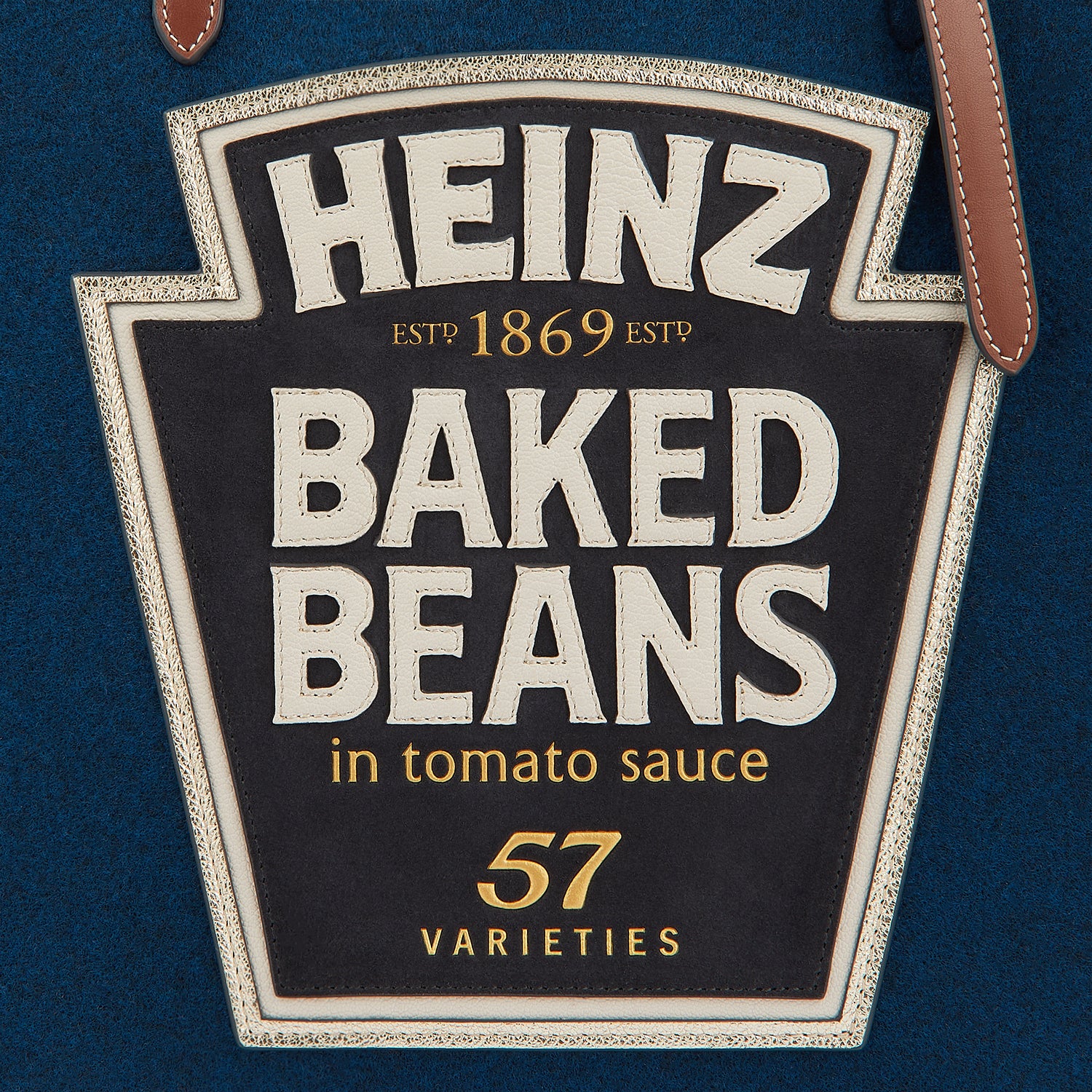 Anya Brands Baked Beans Small Tote -

                  
                    Recycled Felt in Teal -
                  

                  Anya Hindmarch UK
