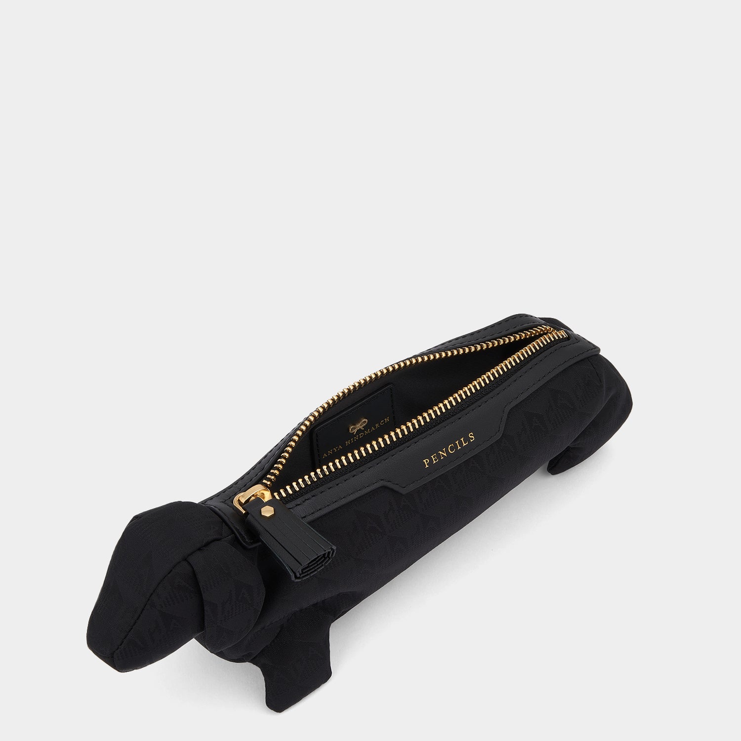 Logo Dog Pencil Case -

                  
                    Ah Logo Nylon in Black -
                  

                  Anya Hindmarch UK
