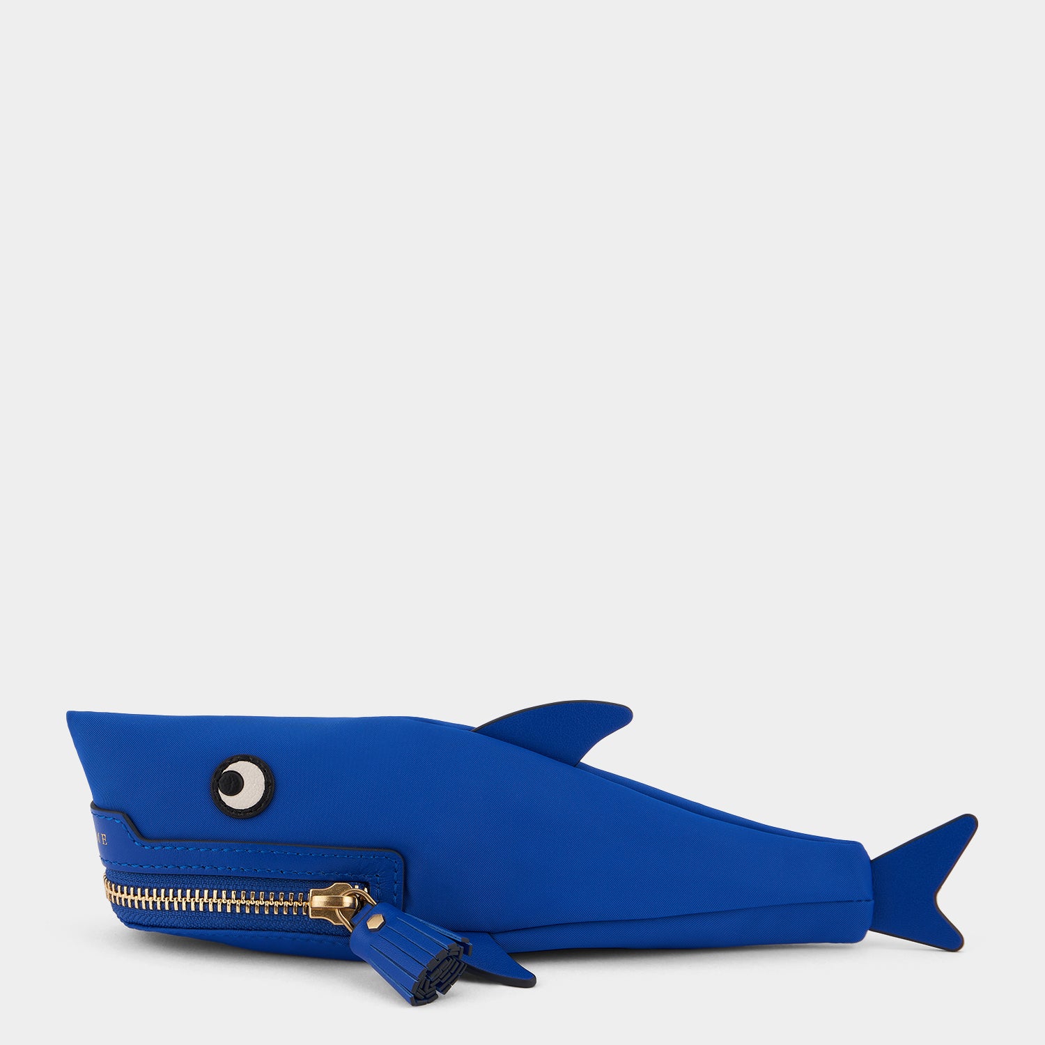 Shark Pencil Case -

                  
                    ECONYL® in Electric Blue -
                  

                  Anya Hindmarch UK
