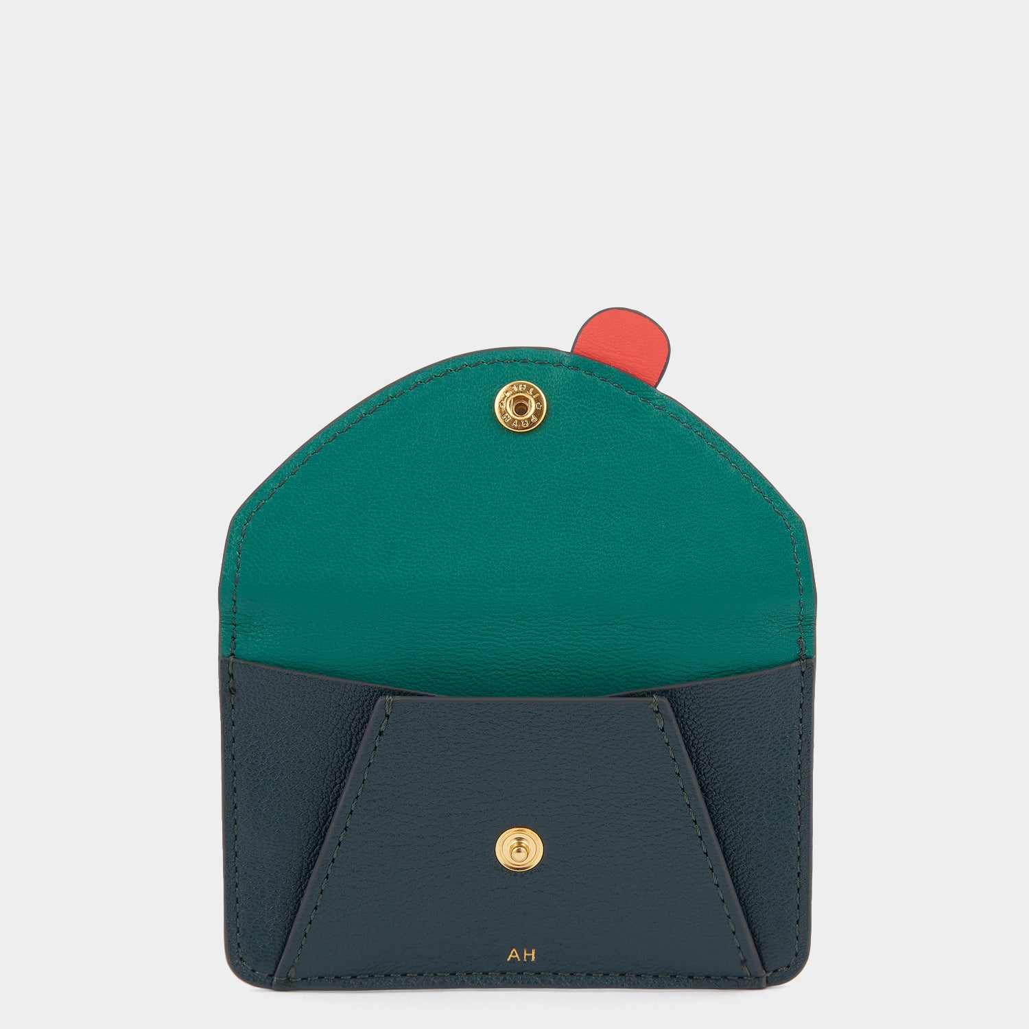 Zany Envelope Purse Sticker -

                  
                    Capra Leather in Dark Holly -
                  

                  Anya Hindmarch UK
