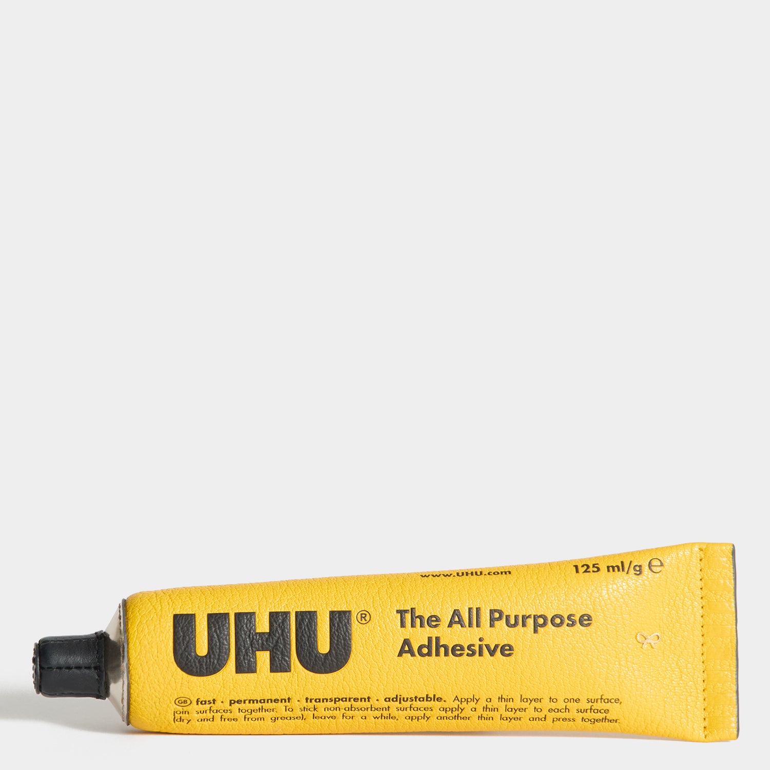 Anya Brands UHU Pencil Case -

          
            Capra Leather in Yellow -
          

          Anya Hindmarch UK
