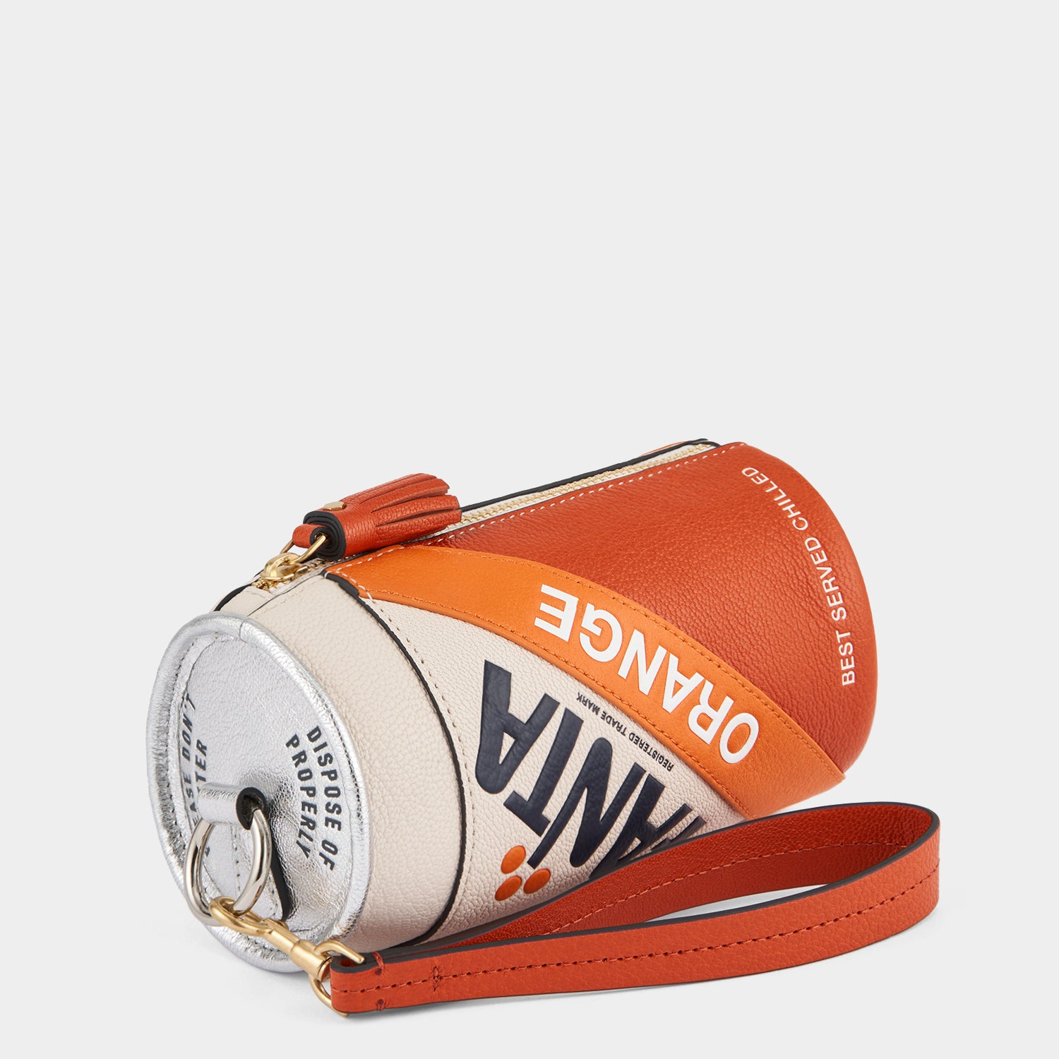 Anya Brands Fanta Pouch -

                  
                    Capra Leather in Optic White -
                  

                  Anya Hindmarch UK
