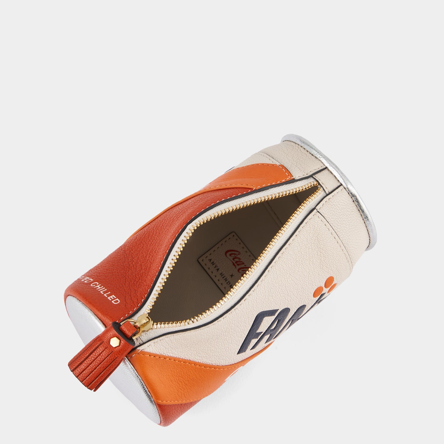 Anya Brands Fanta Pouch -

                  
                    Capra Leather in Optic White -
                  

                  Anya Hindmarch UK
