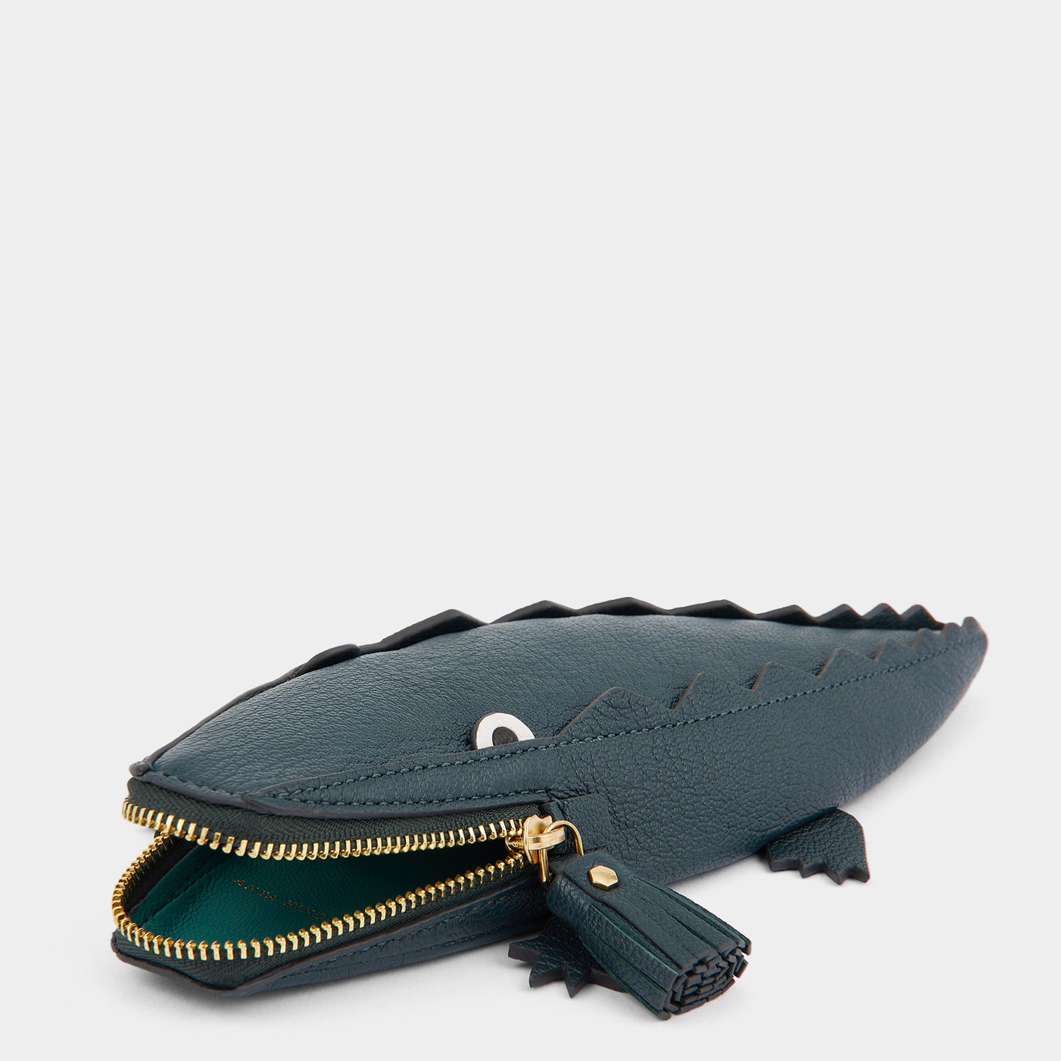 Crocodile Pencil Case -

                  
                    Capra Leather in Dark Holly -
                  

                  Anya Hindmarch UK
