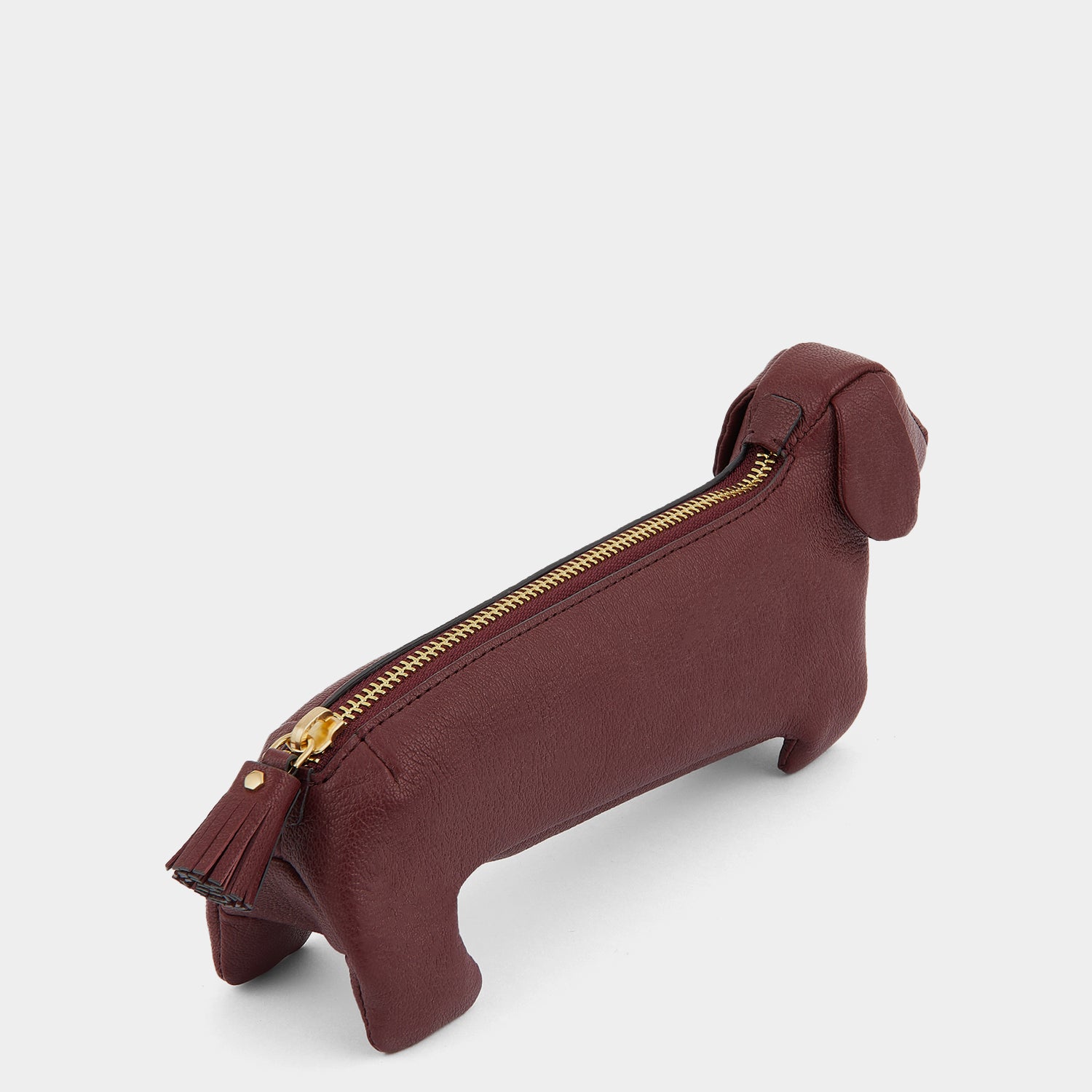 Dog Pencil Case -

                  
                    Capra Leather in Medium Red -
                  

                  Anya Hindmarch UK
