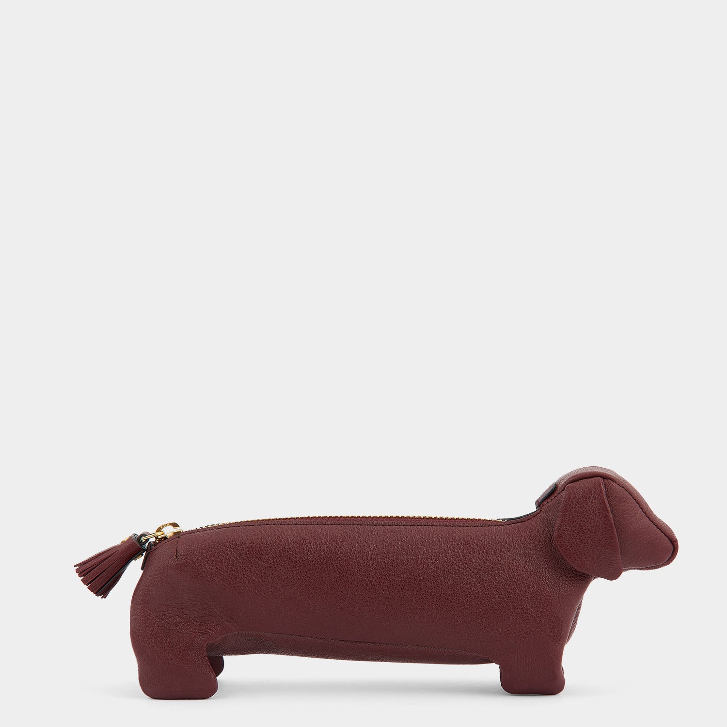 Dog Pencil Case -

                  
                    Capra Leather in Medium Red -
                  

                  Anya Hindmarch UK
