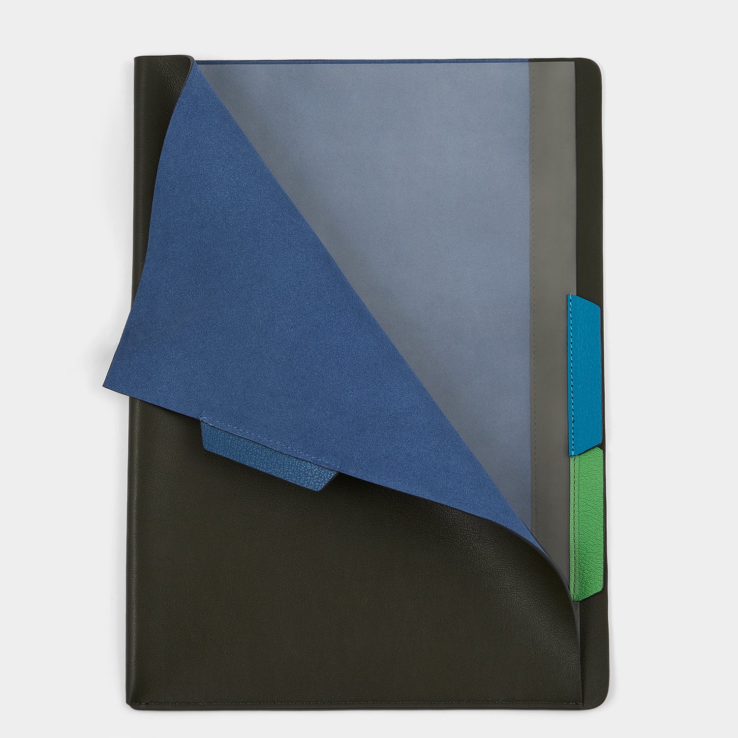 Work A4 Sleeve -

                  
                    Polished Leather in Ink -
                  

                  Anya Hindmarch UK
