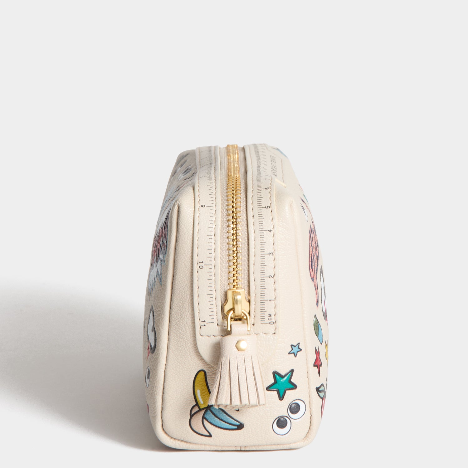 All Over Stickers Important Things -

          
            Shiny Capra Leather in Chalk -
          

          Anya Hindmarch UK
