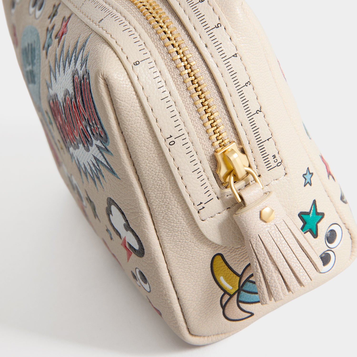 All Over Stickers Important Things -

          
            Shiny Capra Leather in Chalk -
          

          Anya Hindmarch UK
