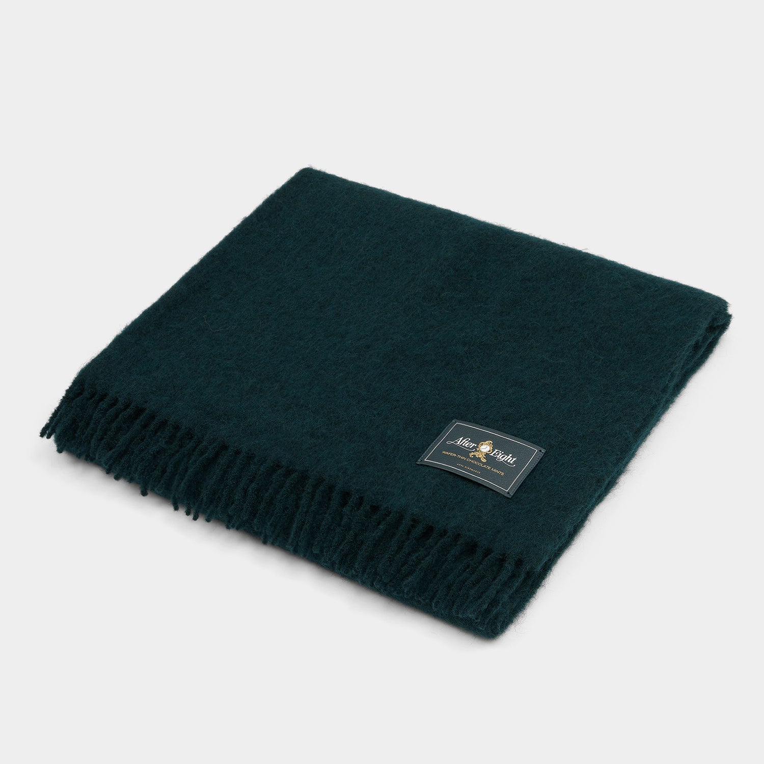 Anya Brands After Eight Blanket -

          
            Mohair in Dark Holly -
          

          Anya Hindmarch UK
