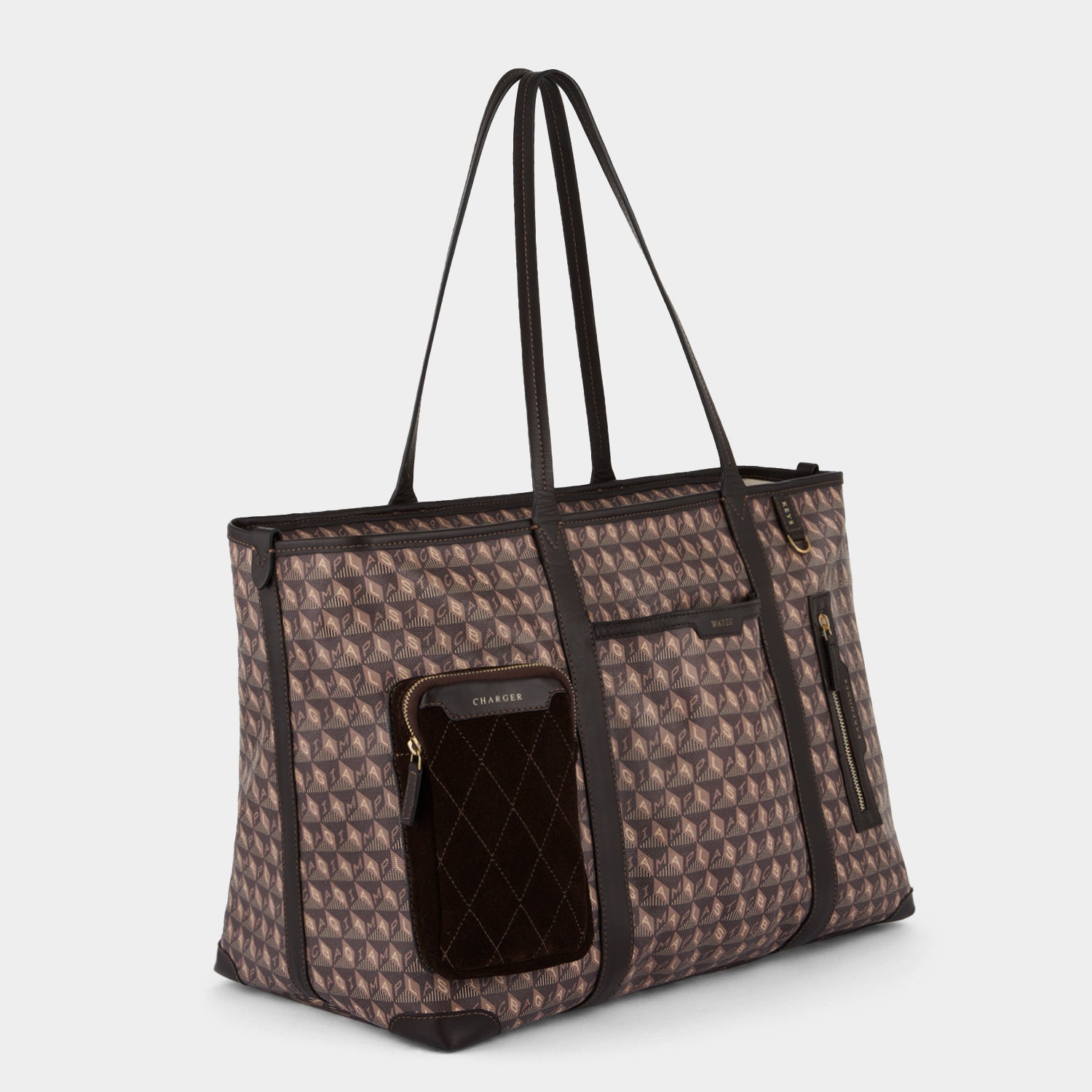 I Am A Plastic Bag In-Flight Tote -

          
            Recycled Canvas in Truffle -
          

          Anya Hindmarch UK
