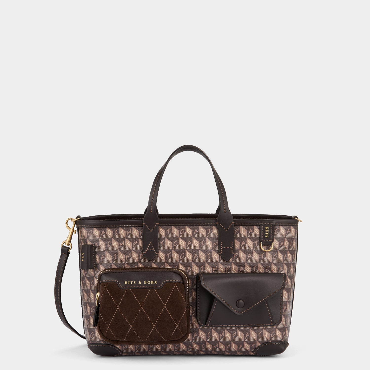 I Am A Plastic Bag XS Multi Pocket Tote