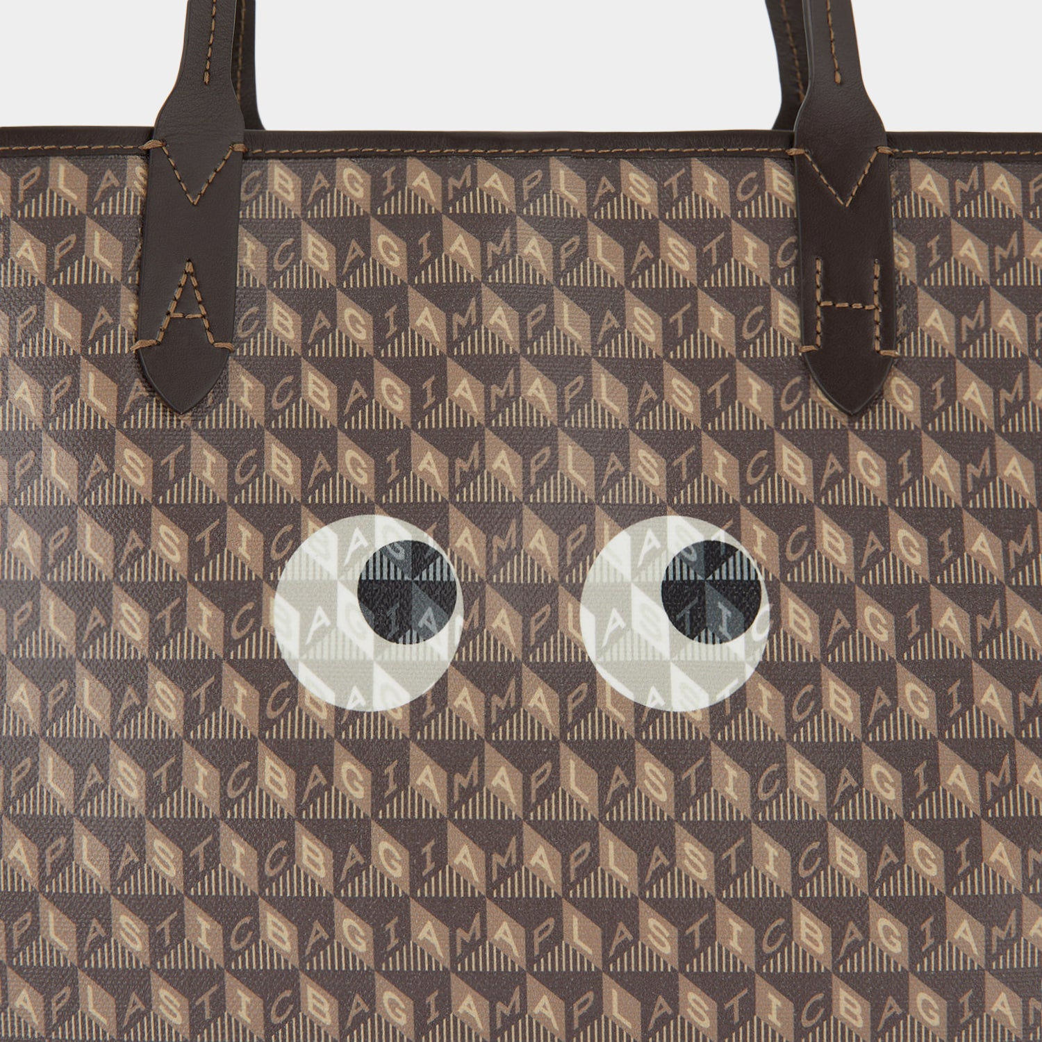 I Am A Plastic Bag Eyes Tote -

                  
                    Recycled Canvas in Truffle -
                  

                  Anya Hindmarch UK
