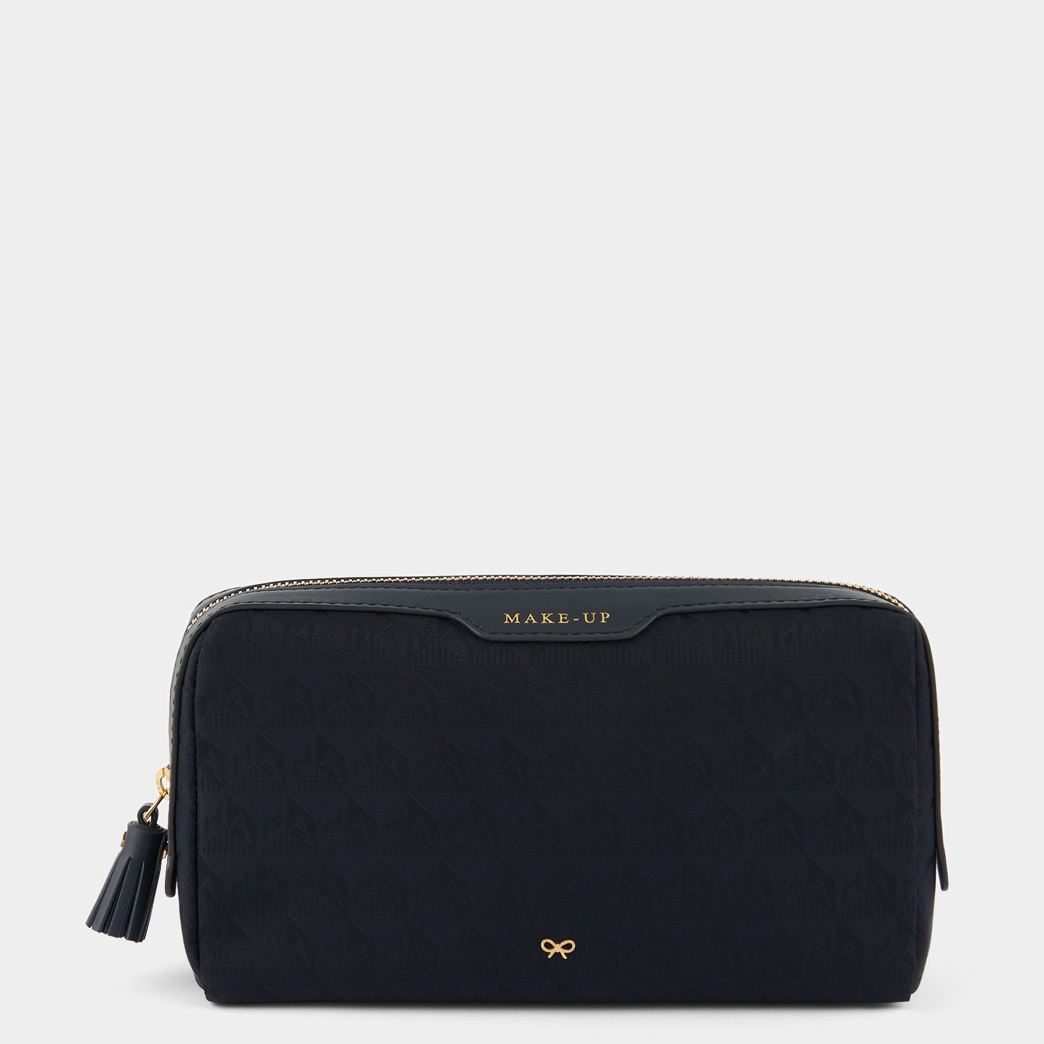 Logo Small Make-Up Pouch -

                  
                    Jacquard Nylon in Marine -
                  

                  Anya Hindmarch UK
