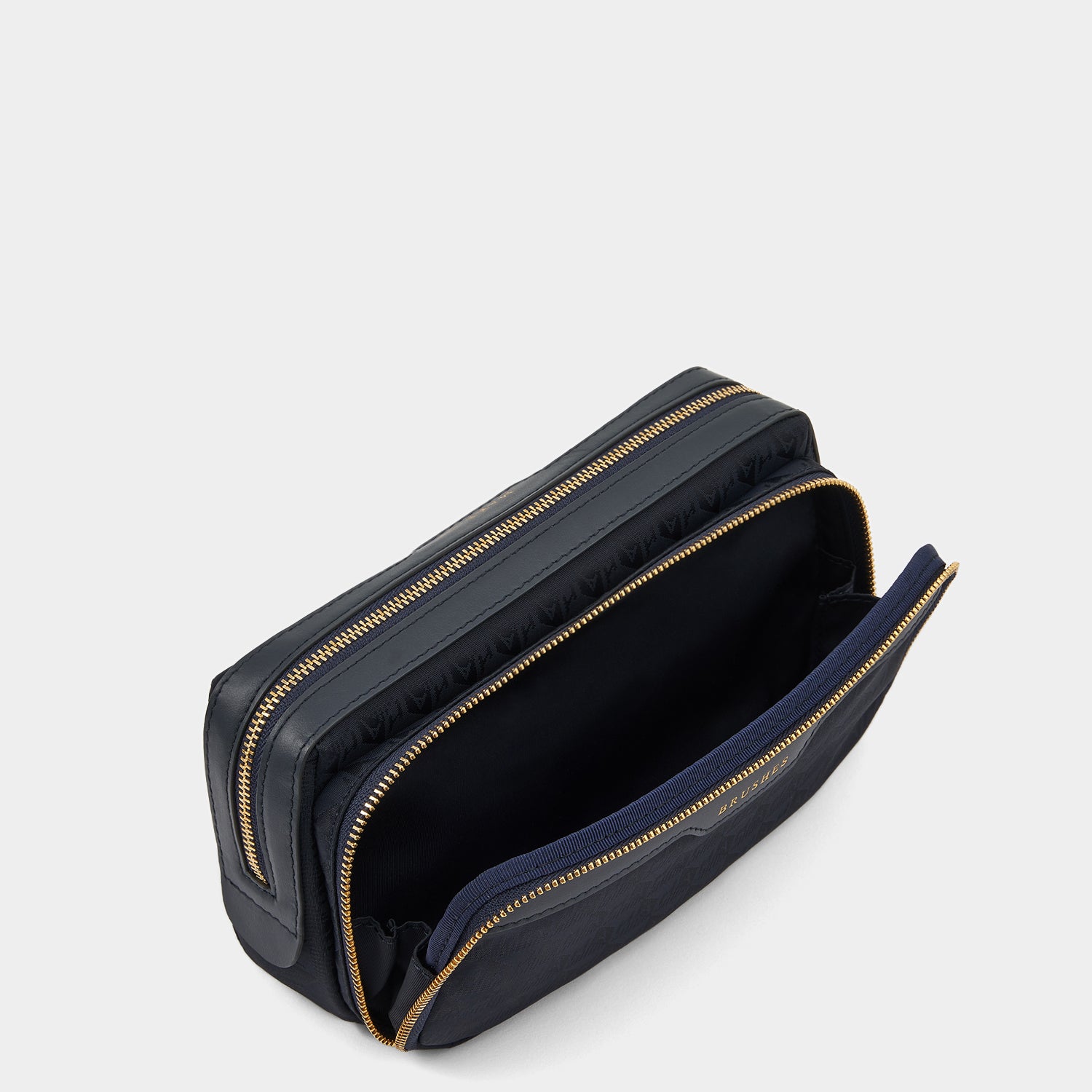 Logo Small Make-Up Pouch -

                  
                    Jacquard Nylon in Marine -
                  

                  Anya Hindmarch UK
