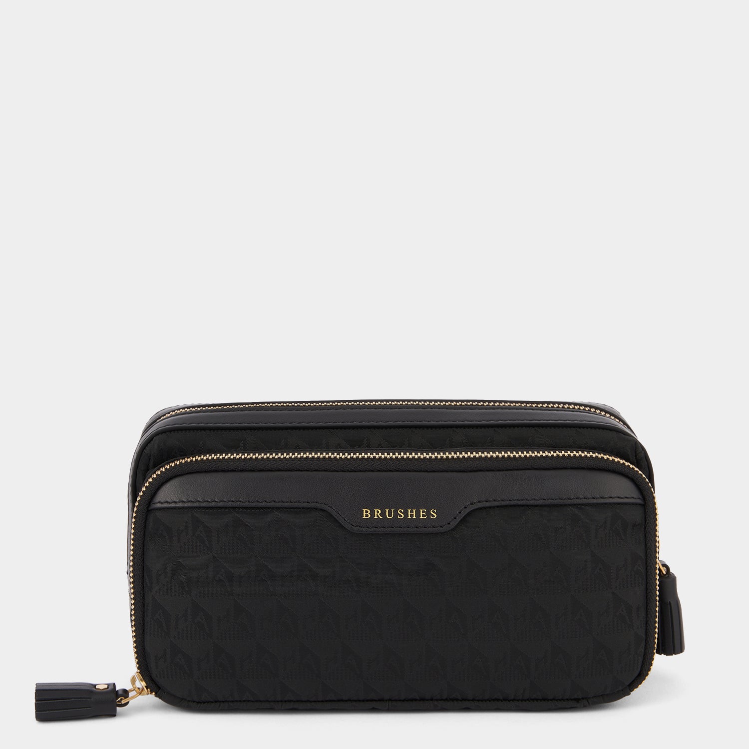 Logo Small Make-Up Pouch -

                  
                    Jacquard Nylon in Black -
                  

                  Anya Hindmarch UK
