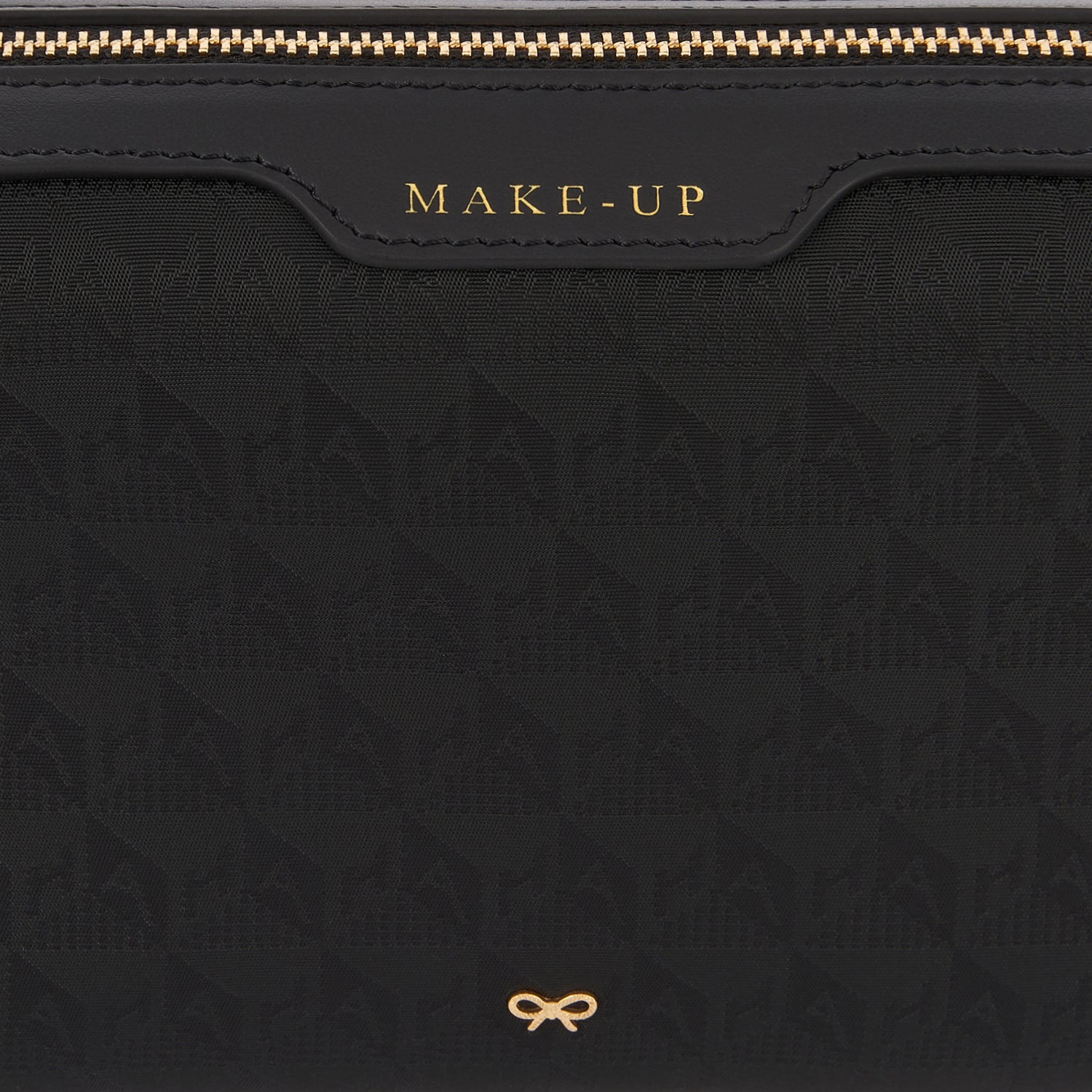 Logo Small Make-Up Pouch -

                  
                    Jacquard Nylon in Black -
                  

                  Anya Hindmarch UK
