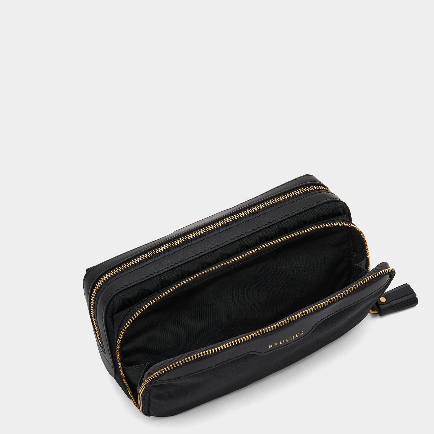 Logo Small Make-Up Pouch -

                  
                    Jacquard Nylon in Black -
                  

                  Anya Hindmarch UK
