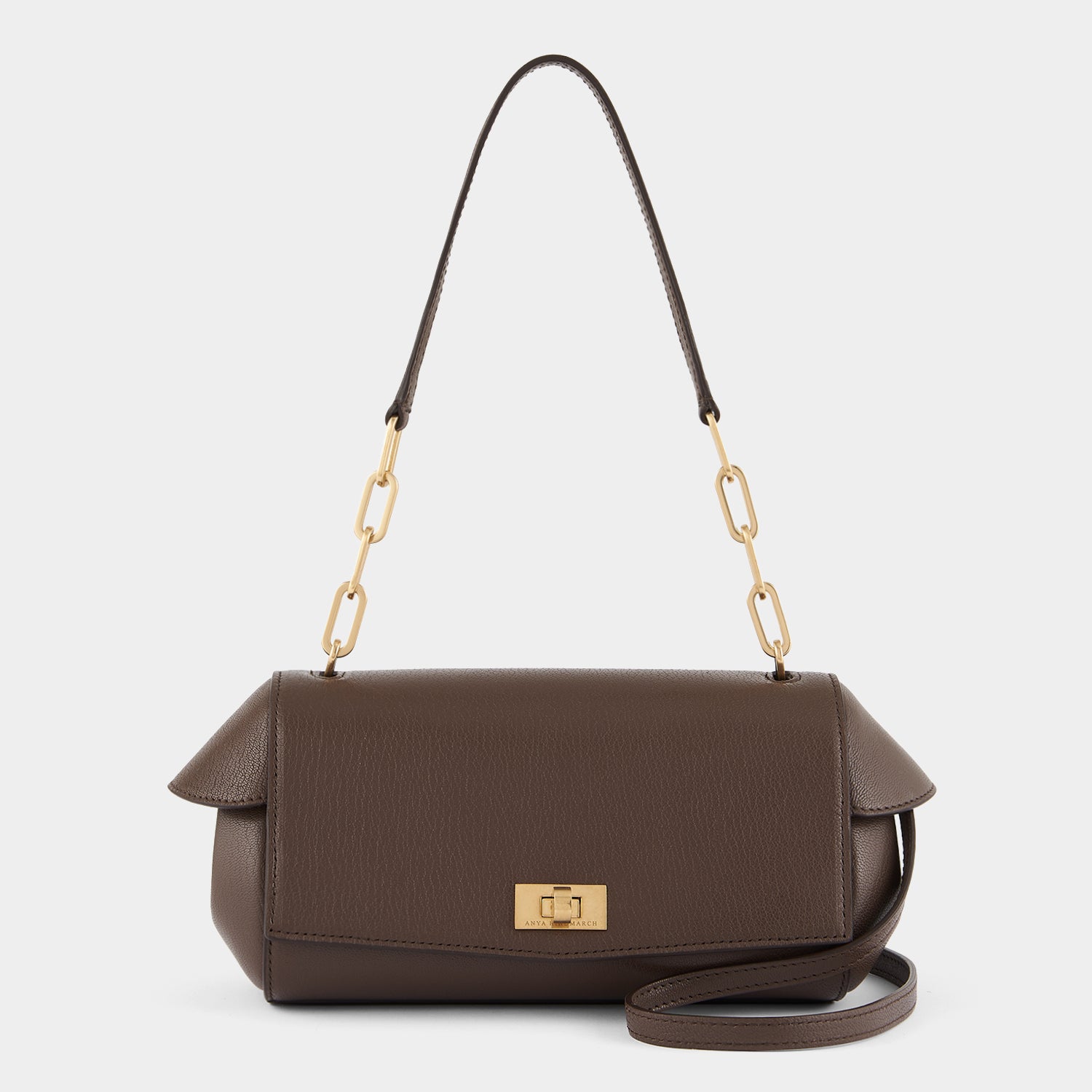 Tube Bag -

                  
                    Capra Leather in Truffle -
                  

                  Anya Hindmarch UK

