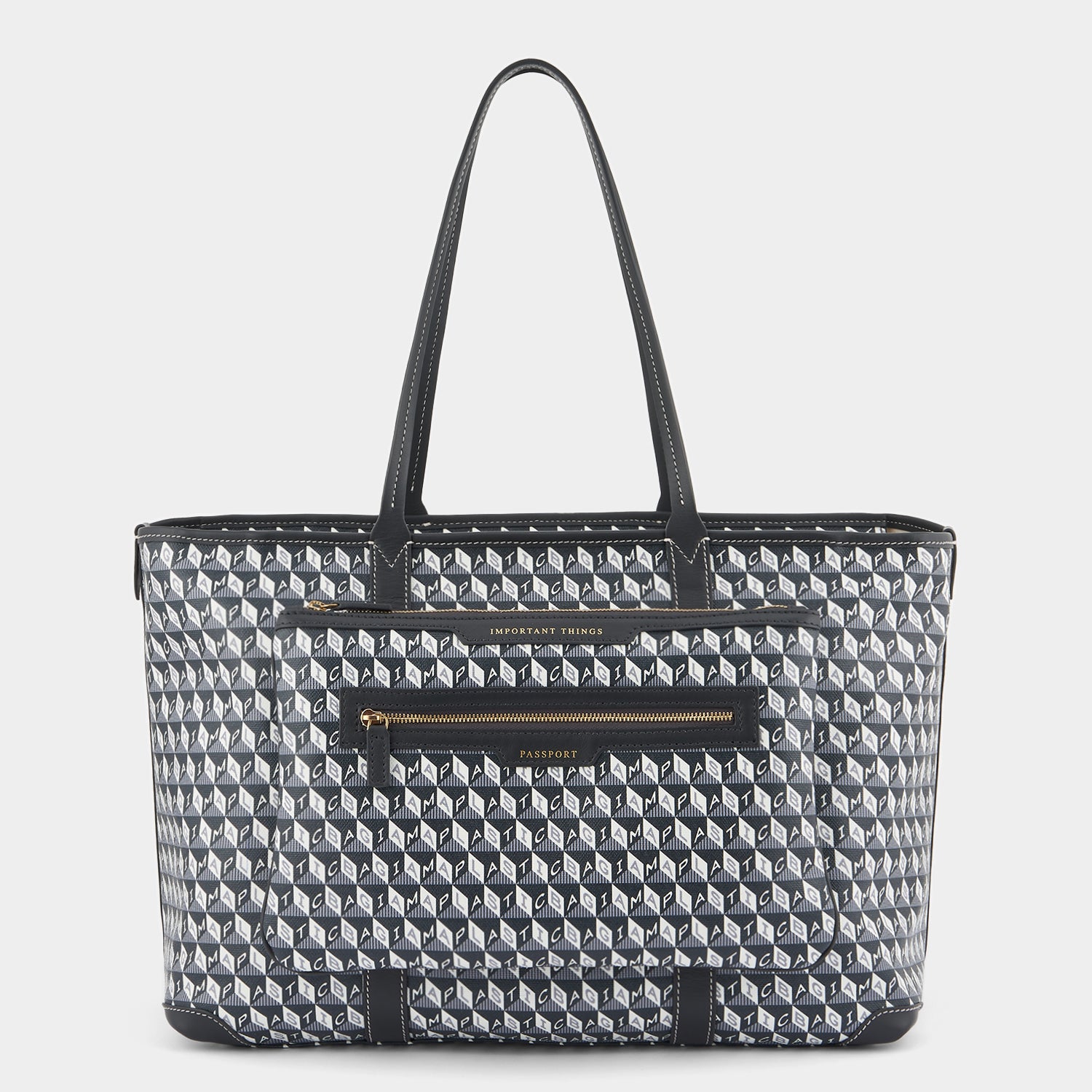 I am a Plastic Bag In-Flight Tote -

                  
                    Recycled Canvas in Charcoal -
                  

                  Anya Hindmarch UK
