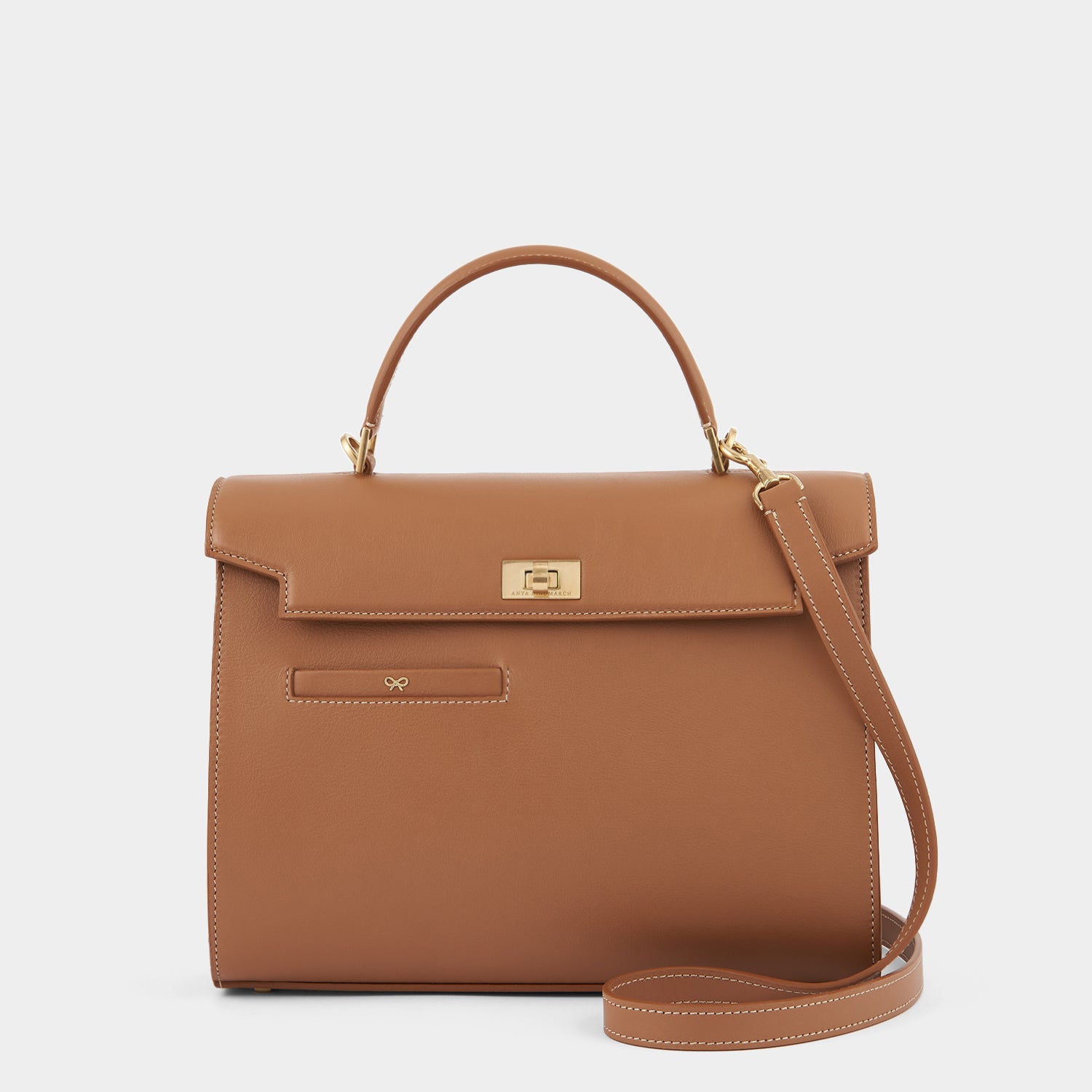 Mortimer Top Handle -

                  
                    Leather in Pecan -
                  

                  Anya Hindmarch UK
