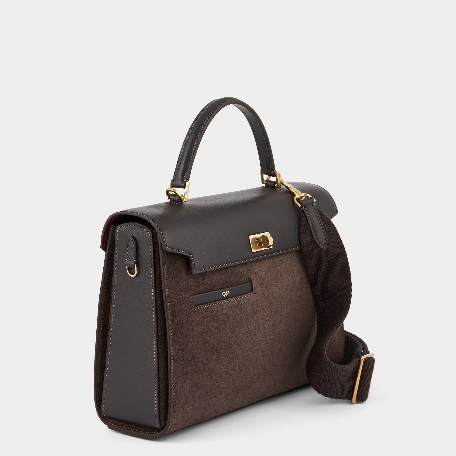 Mortimer Top Handle -

                  
                    Leather in Espresso -
                  

                  Anya Hindmarch UK
