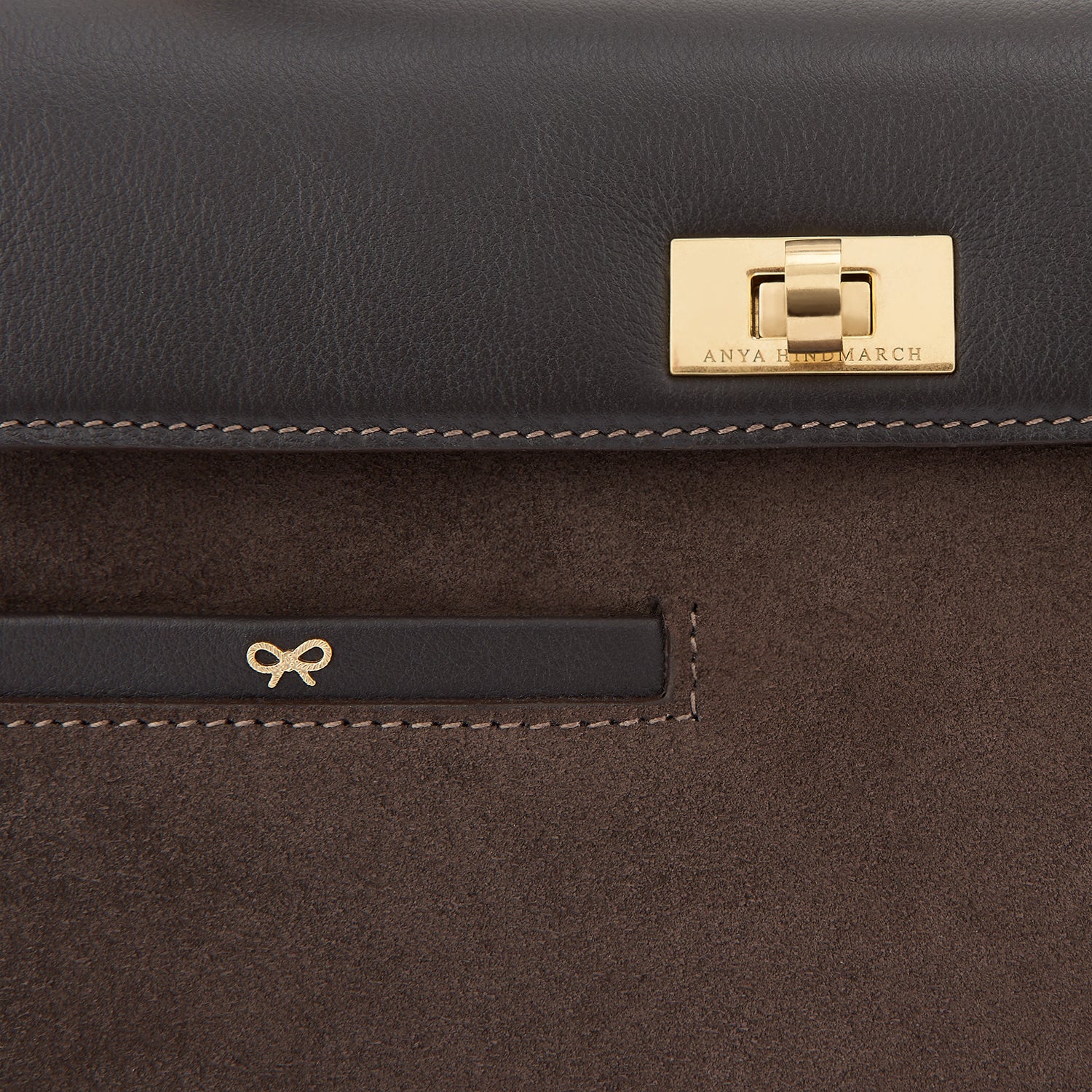 Mortimer Top Handle -

                  
                    Leather in Espresso -
                  

                  Anya Hindmarch UK
