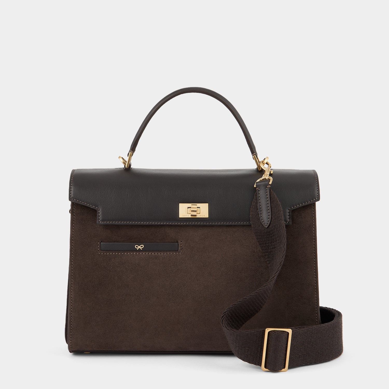 Mortimer Top Handle -

                  
                    Leather in Espresso -
                  

                  Anya Hindmarch UK
