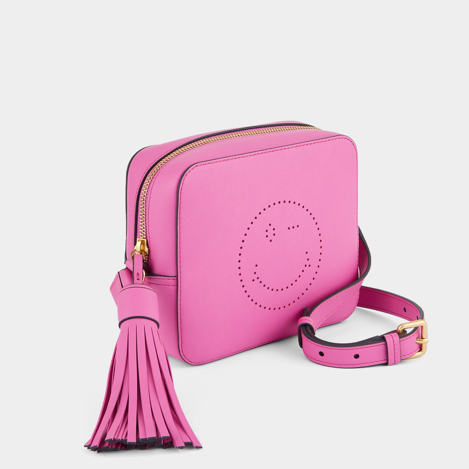 Wink Cross-body -

                  
                    Calf Leather in Bubblegum -
                  

                  Anya Hindmarch UK
