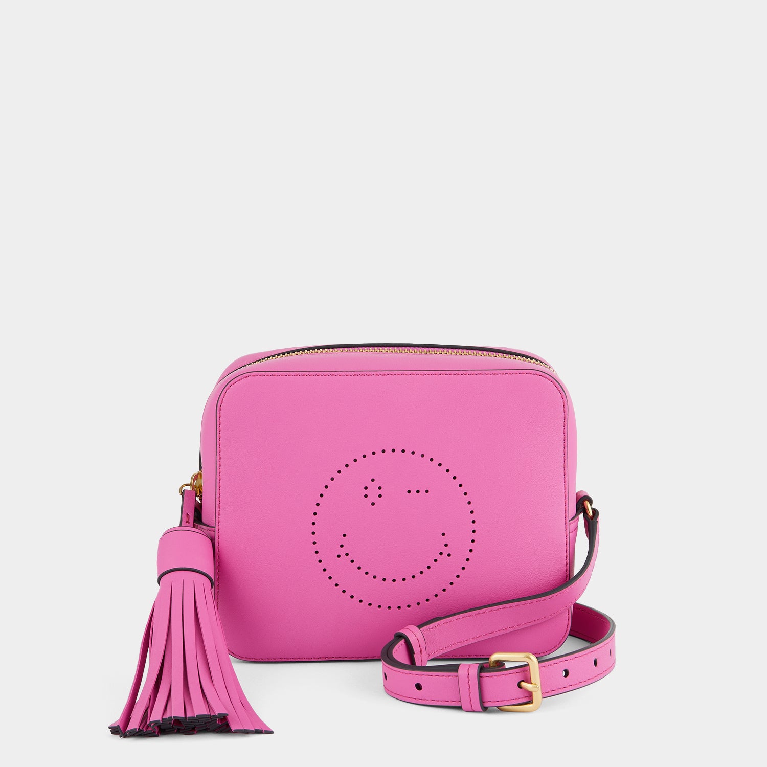 Wink Cross-body -

                  
                    Calf Leather in Bubblegum -
                  

                  Anya Hindmarch UK
