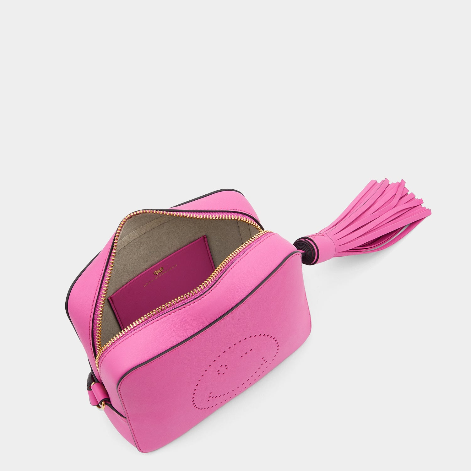 Wink Cross-body -

                  
                    Calf Leather in Bubblegum -
                  

                  Anya Hindmarch UK
