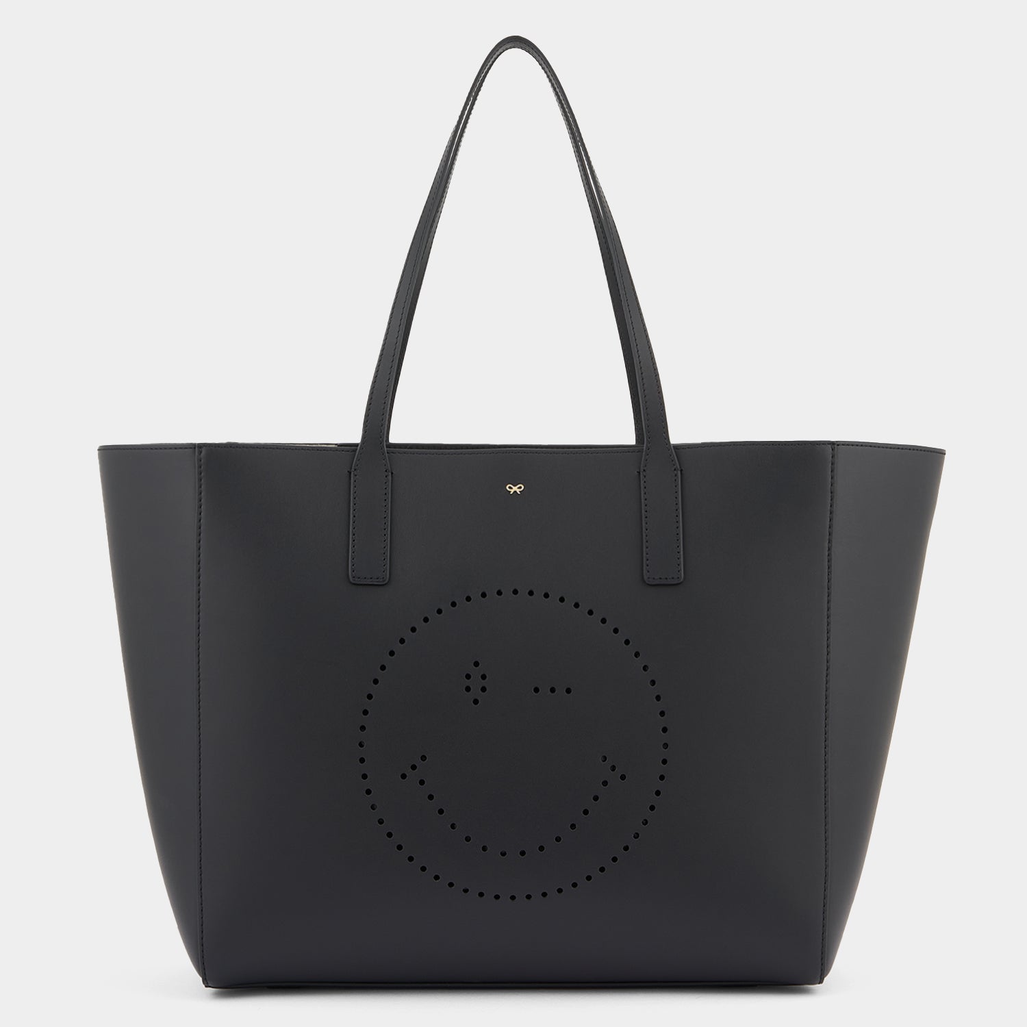 Wink Ebury Shopper -

                  
                    Calf Leather in Black -
                  

                  Anya Hindmarch UK
