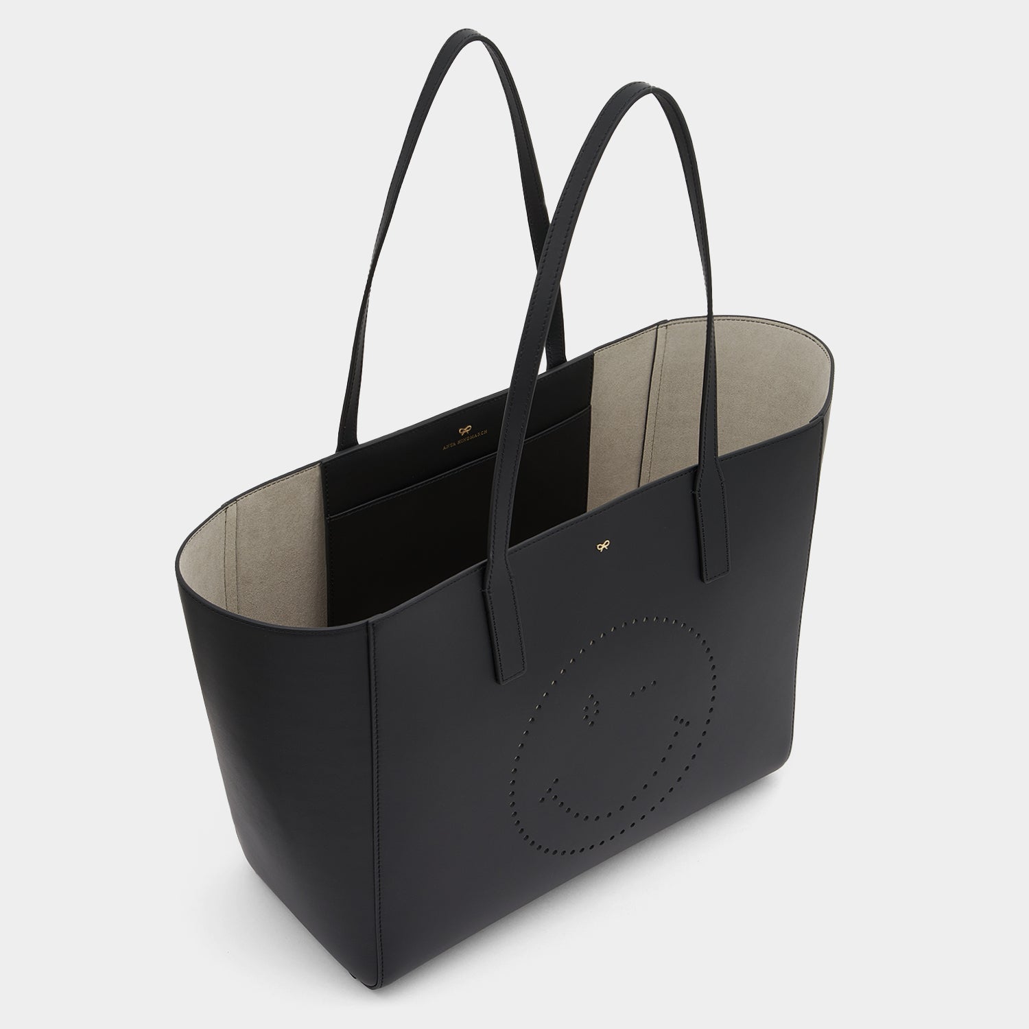 Wink Ebury Shopper -

                  
                    Calf Leather in Black -
                  

                  Anya Hindmarch UK
