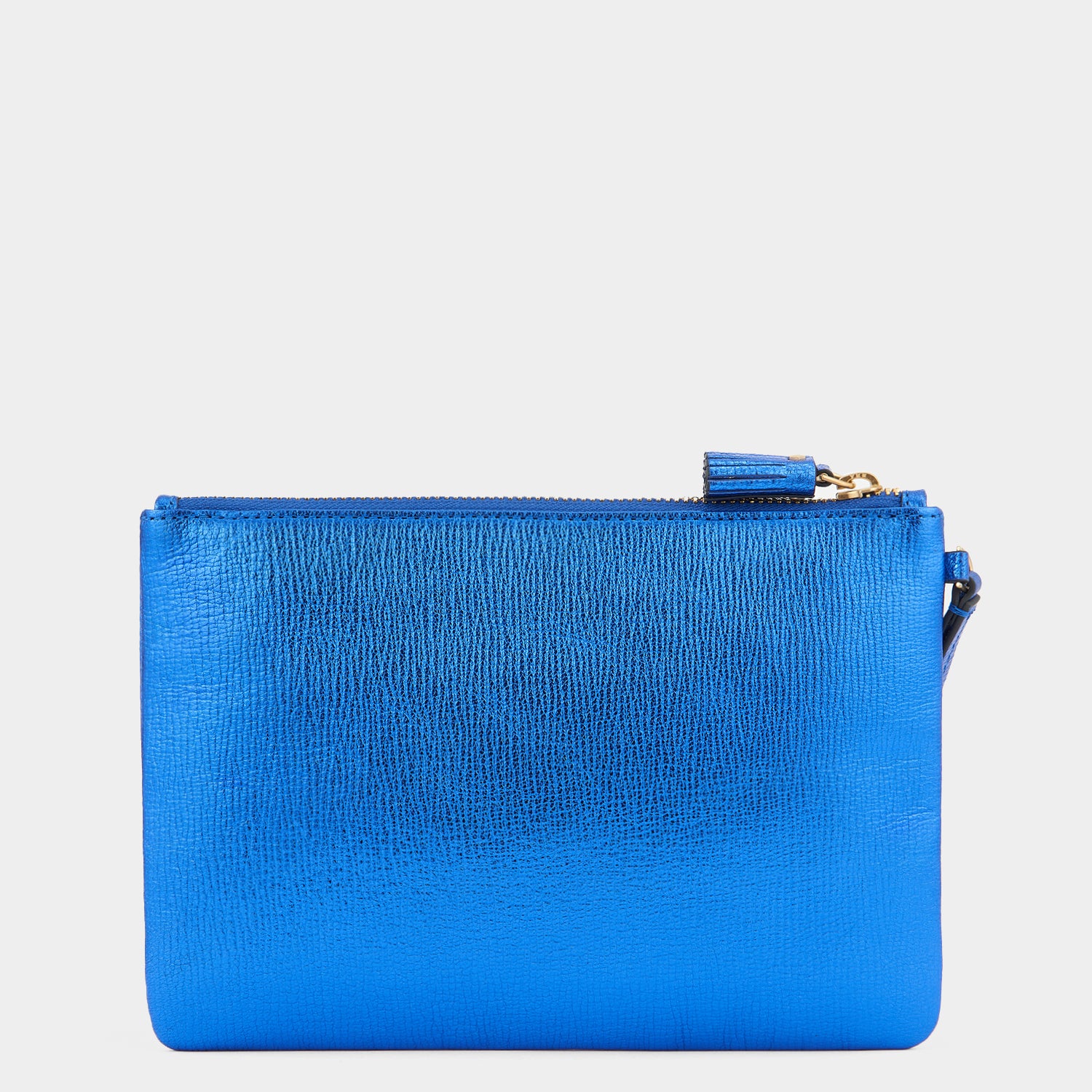 Wink Zip Top Pouch -

                  
                    Capra Leather in Electric Blue -
                  

                  Anya Hindmarch UK

