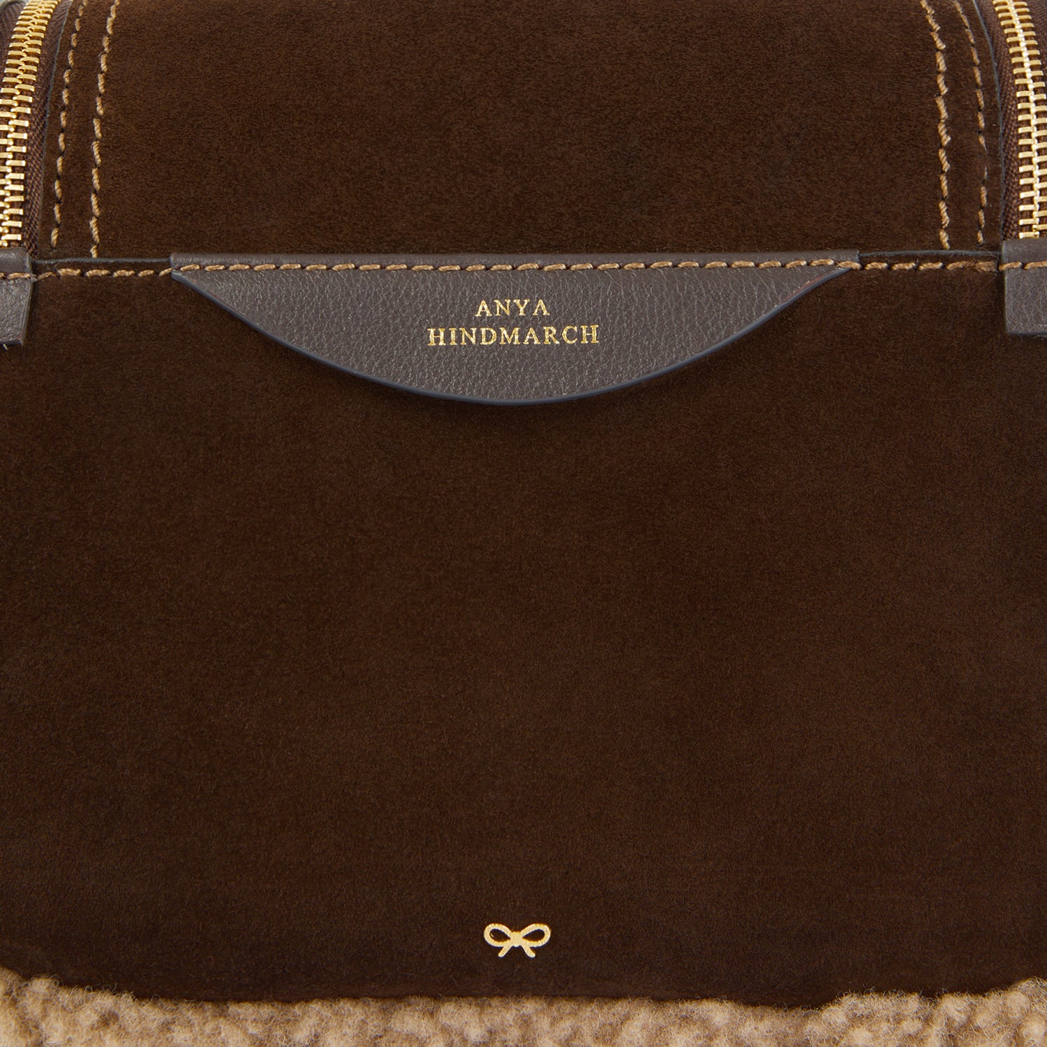 Suede Vere Small Satchel Cross-body -

                  
                    Suede in Coffee -
                  

                  Anya Hindmarch UK
