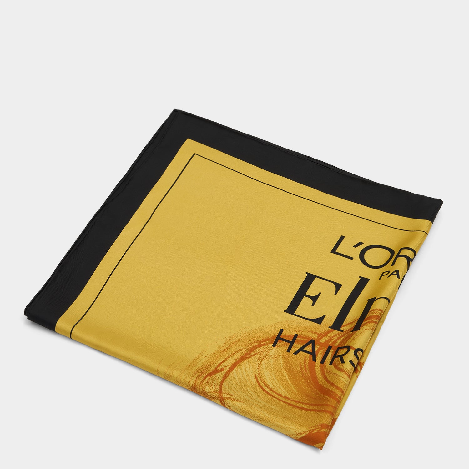 Anya Brands Elnett Scarf -

                  
                    Silk in Gold -
                  

                  Anya Hindmarch UK
