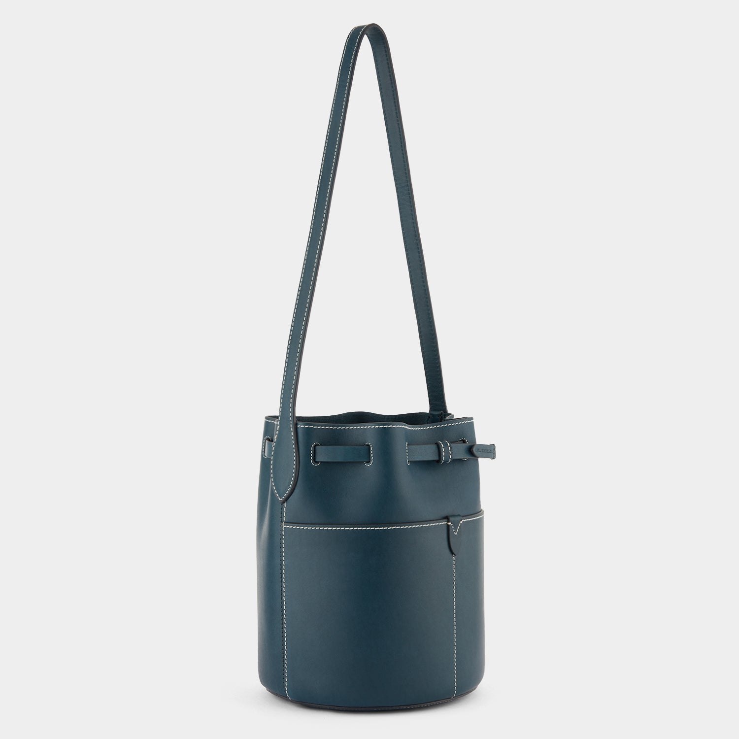 Return to Nature Small Bucket Bag -

                  
                    Compostable Leather in Dark Holly -
                  

                  Anya Hindmarch UK
