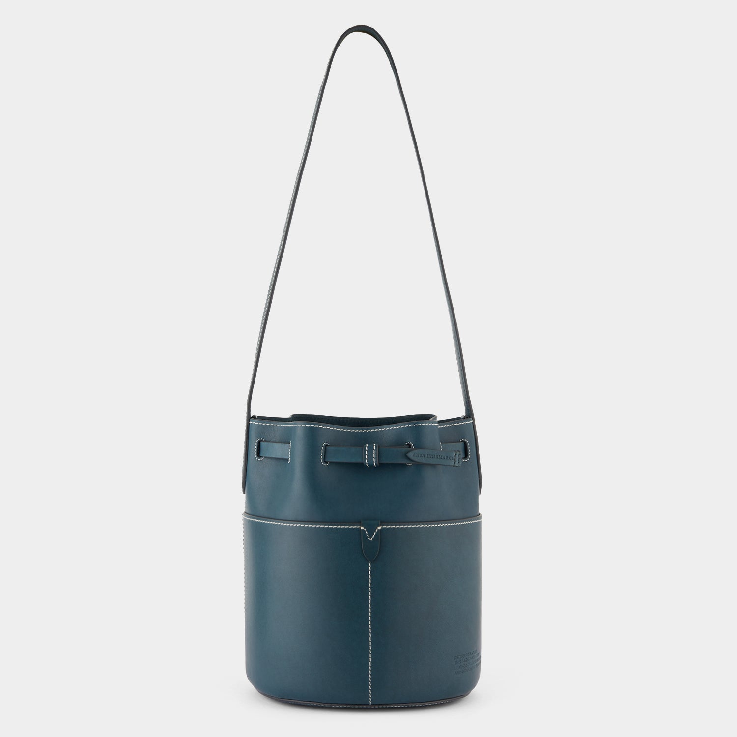 Return to Nature Small Bucket Bag -

                  
                    Compostable Leather in Dark Holly -
                  

                  Anya Hindmarch UK
