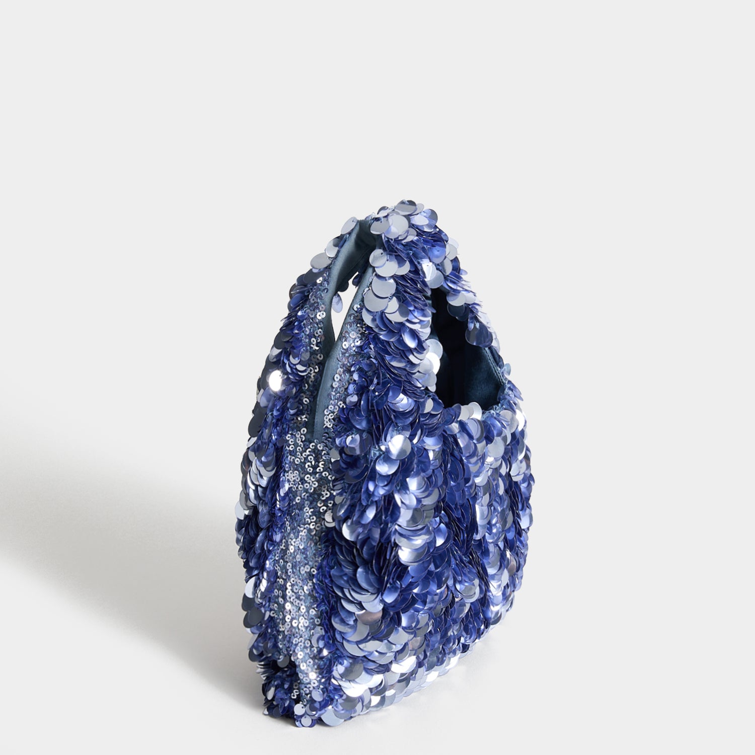 Anya Brands Rice Krispies Mini Tote -

          
            Recycled Satin in Sky Blue -
          

          Anya Hindmarch UK
