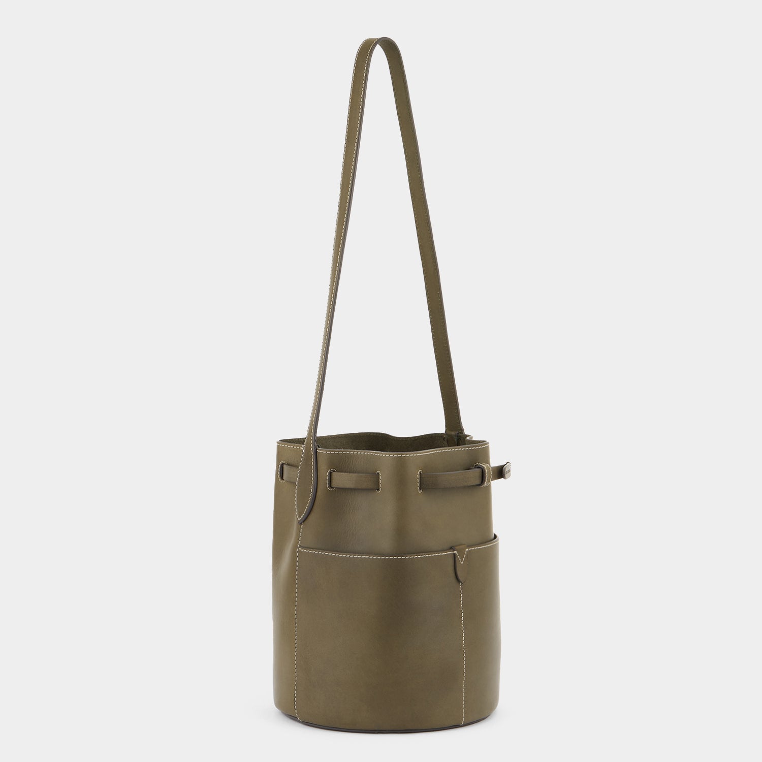 Return to Nature Small Bucket Bag -

                  
                    Compostable Leather in Fern -
                  

                  Anya Hindmarch UK
