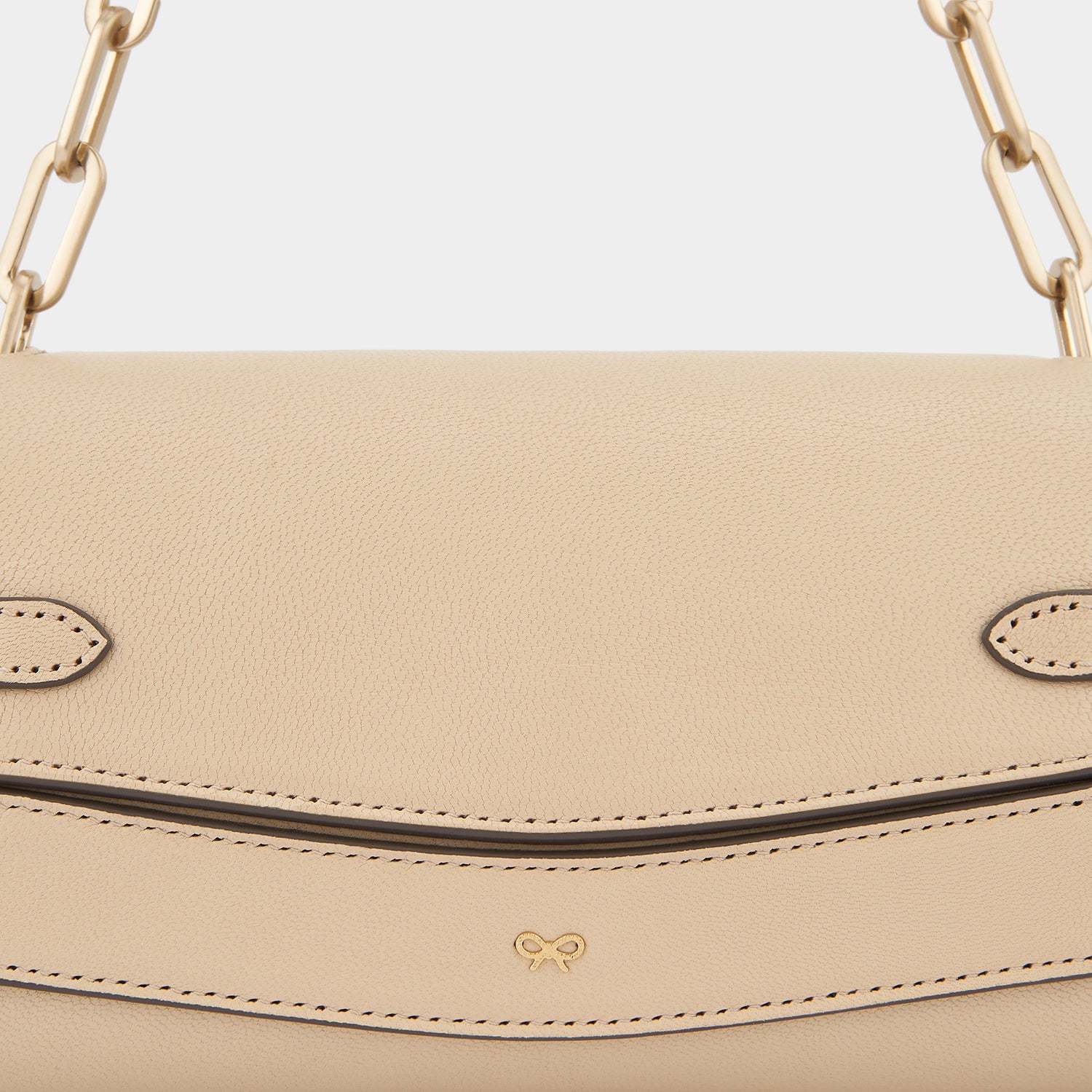 Tube Shoulder Bag -

                  
                    Capra Leather in Buff -
                  

                  Anya Hindmarch UK
