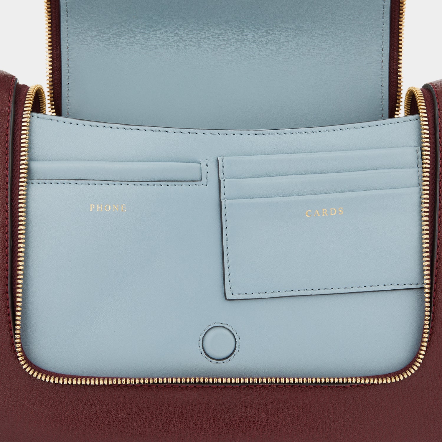 Vere Soft Satchel -

                  
                    Grain Leather in Rosewood -
                  

                  Anya Hindmarch UK
