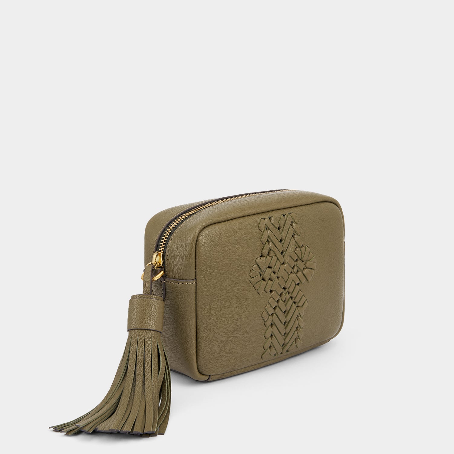 Neeson Tassel Cross-body -

                  
                    Capra Leather in Fern -
                  

                  Anya Hindmarch UK
