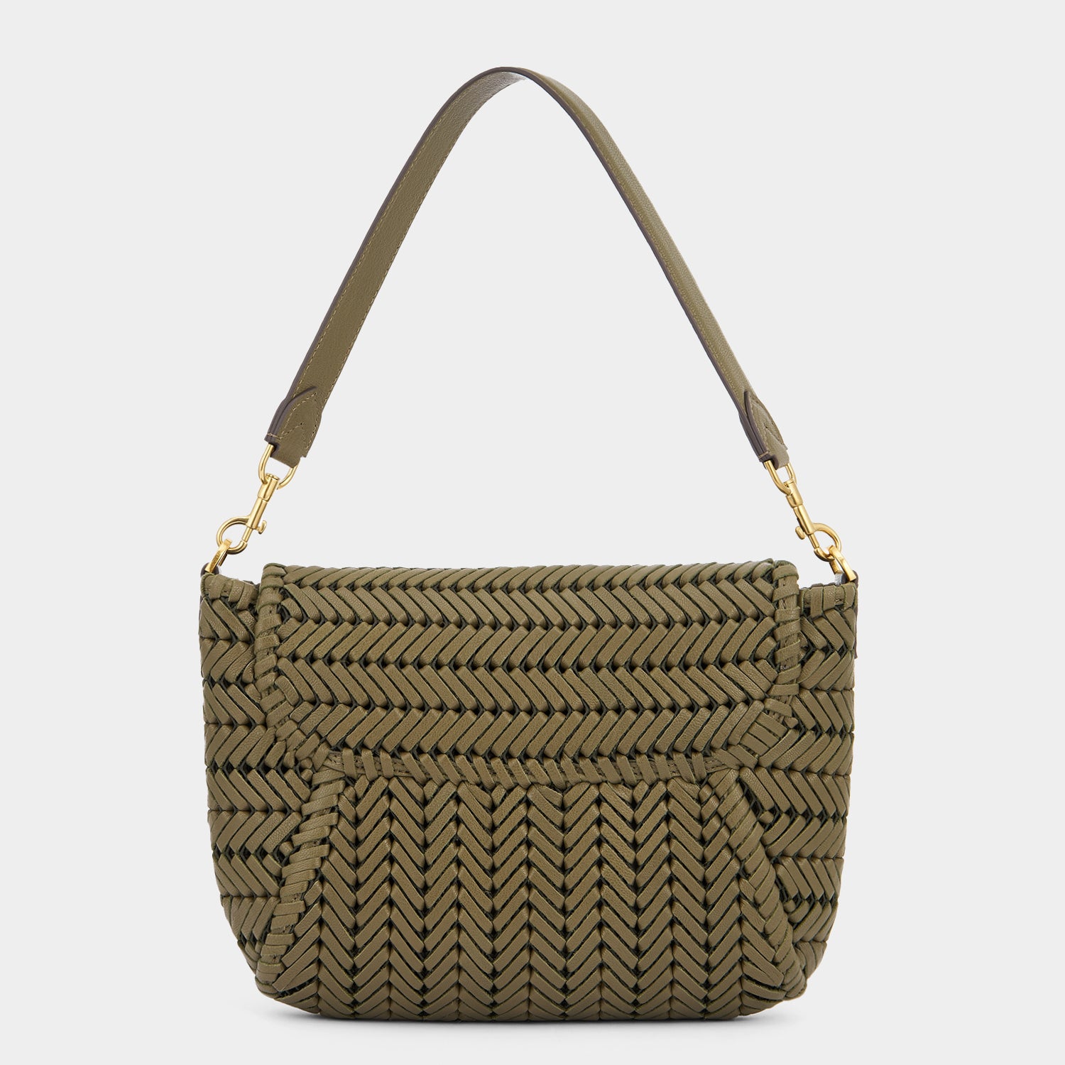Neeson Tassel Shoulder Bag -

                  
                    Capra Leather in Fern -
                  

                  Anya Hindmarch UK
